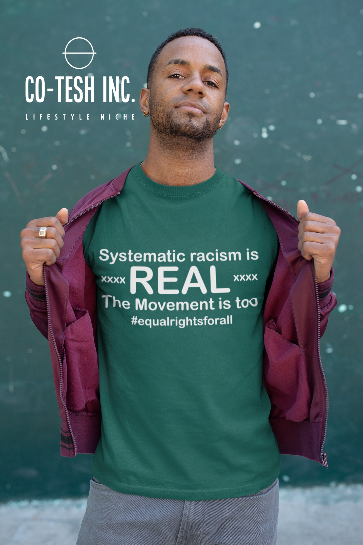 Systematic Racism is Real | Short-Sleeve Unisex T-Shirt | Expression Tees | Cotesh