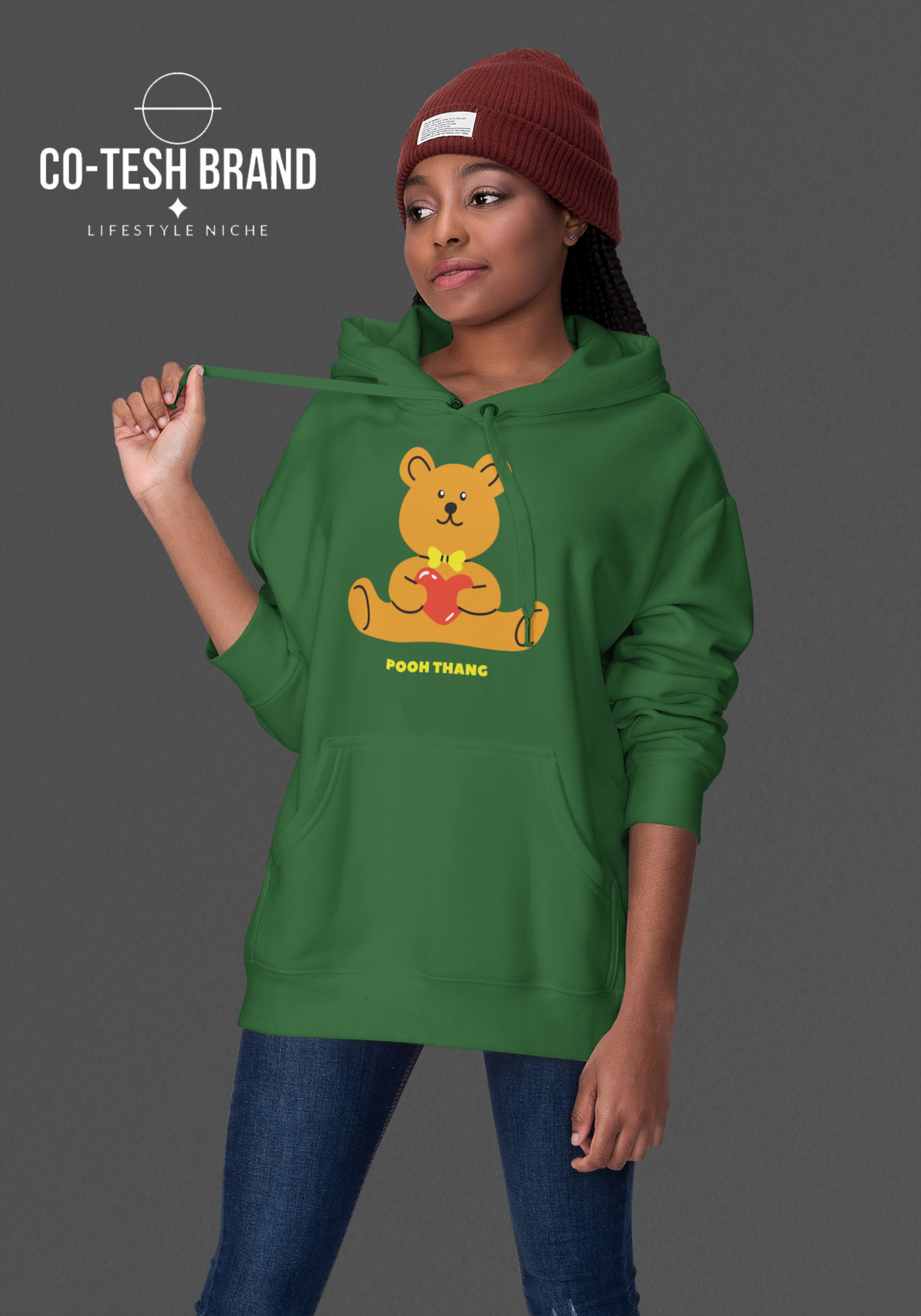 Pooh Thang Unisex fleece hoodie