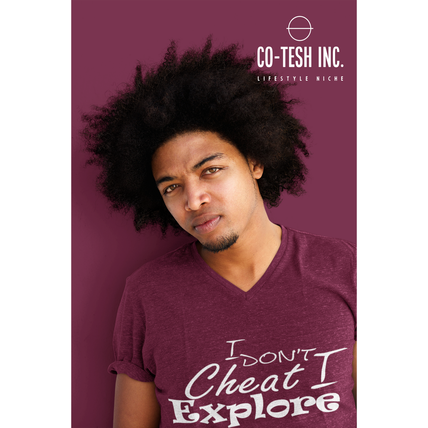 I Don't Cheat i explore | Short-Sleeve Unisex T-Shirt | Co-Tesh | slogan expression tees | Funny Hooks