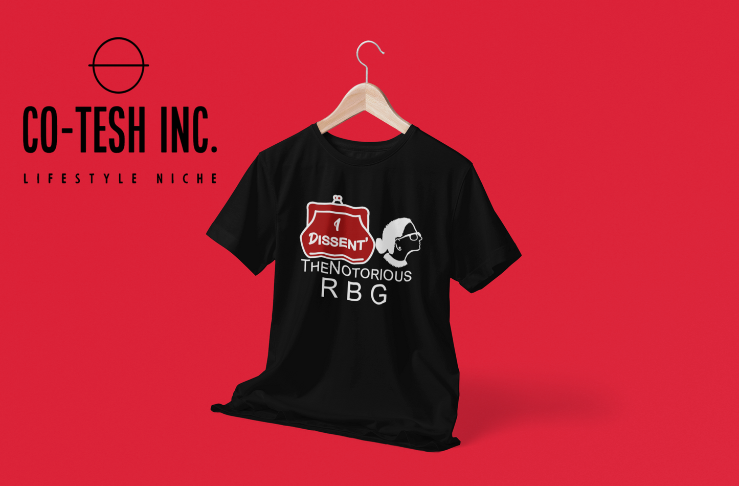 I Dissent The Notorious R B G Short-Sleeve Unisex T-Shirt | Cotesh | RBG