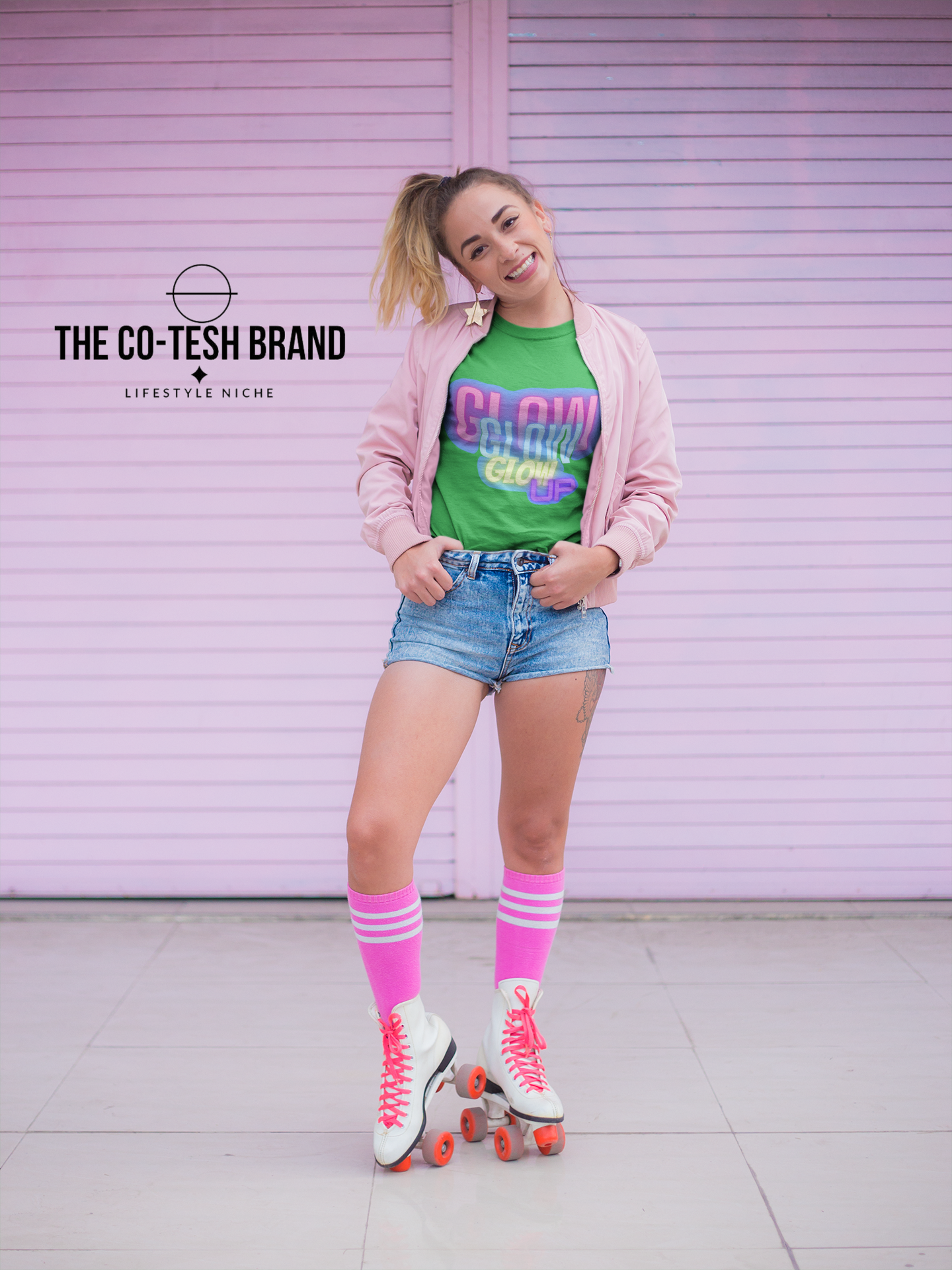 Glow Up 2-Short-Sleeve Unisex T-Shirt by CoTesh