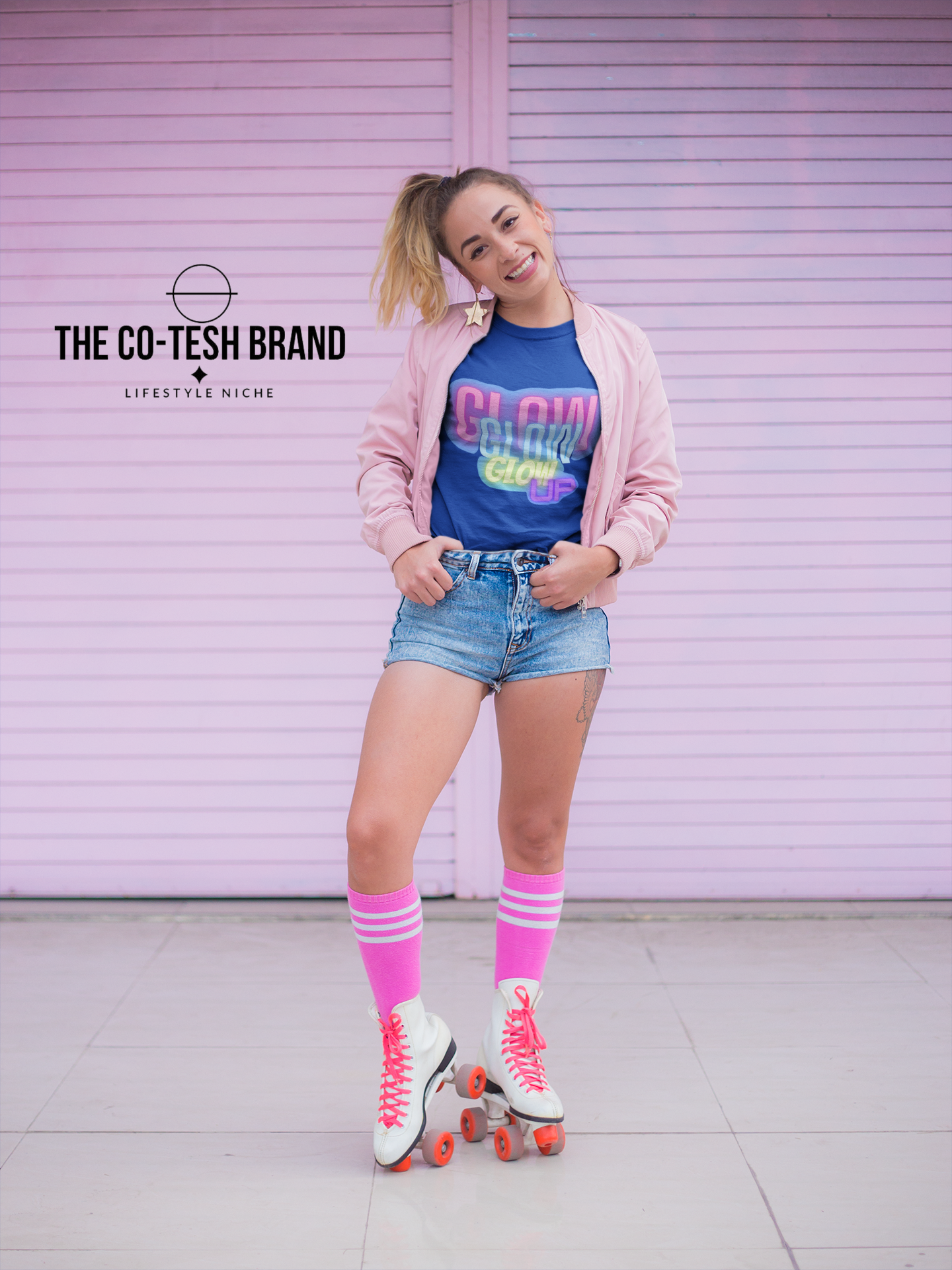 Glow Up 2-Short-Sleeve Unisex T-Shirt by CoTesh
