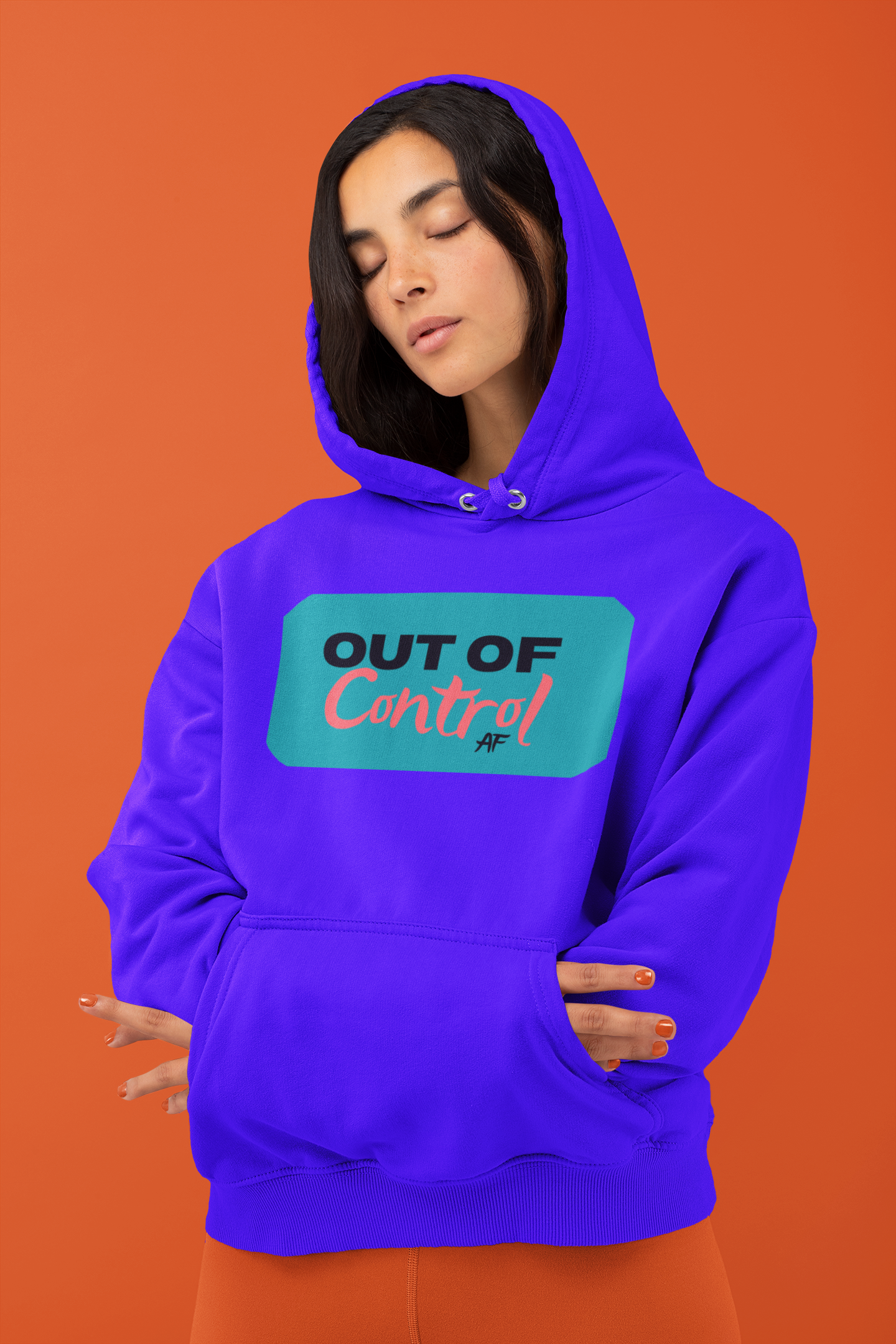 Out of Control AF 101-Hoodie by Co-Tesh