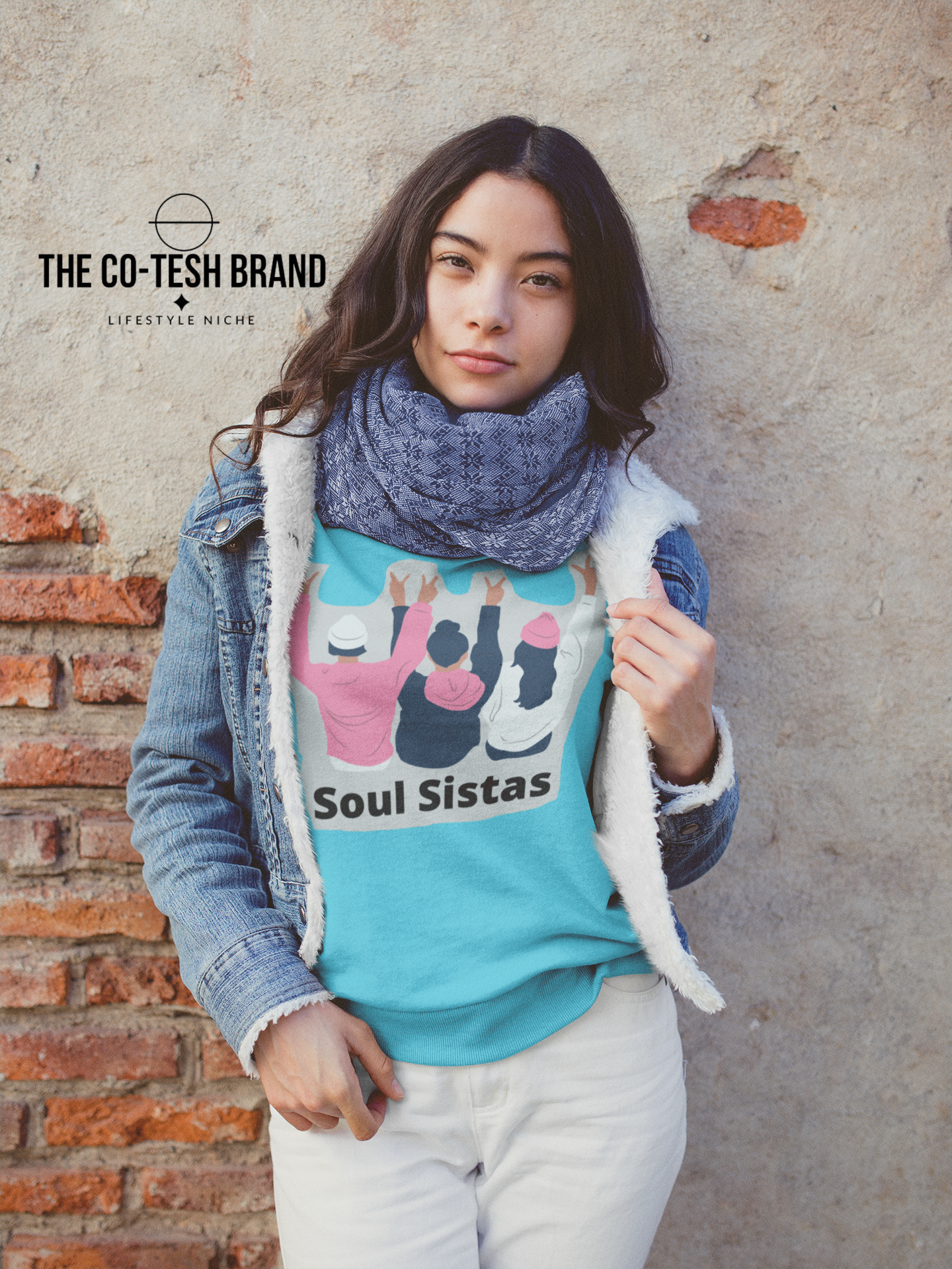 Soul Sistas-Unisex Sweatshirt by Co-Tesh