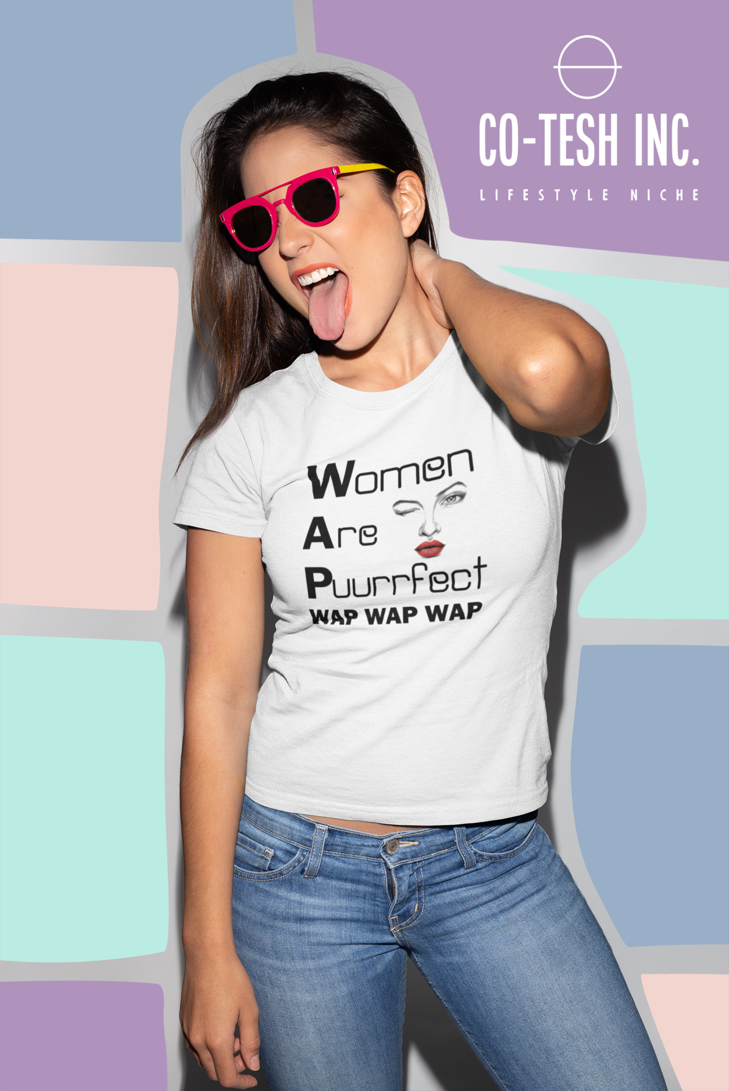 Women are Puurrfect Short-Sleeve Unisex T-Shirt Cotesh | WAPvention