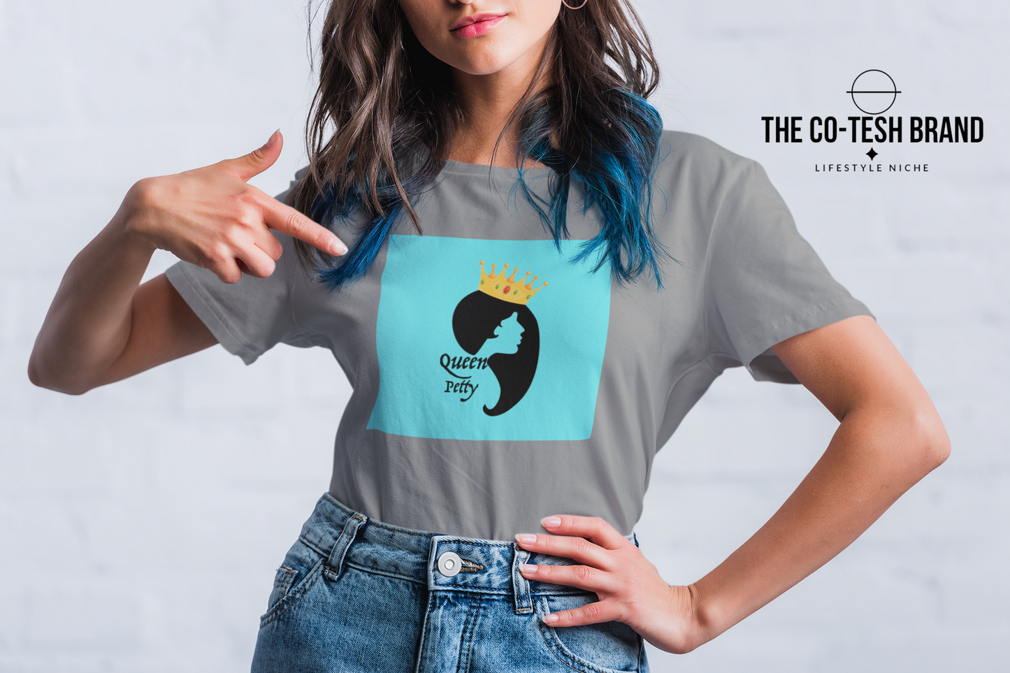 Queen Petty-The Rosie-Sleeve Unisex T-Shirt by Co-Tesh
