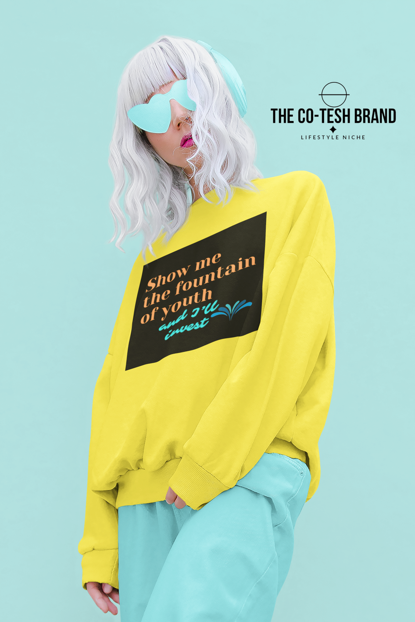 Fountain of Youth Unisex Sweatshirt- by Co-Tesh