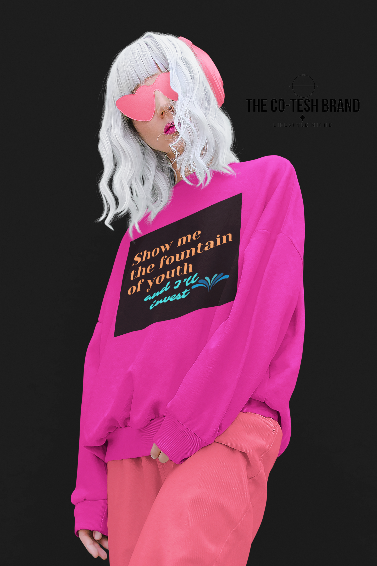 Fountain of Youth Unisex Sweatshirt- by Co-Tesh