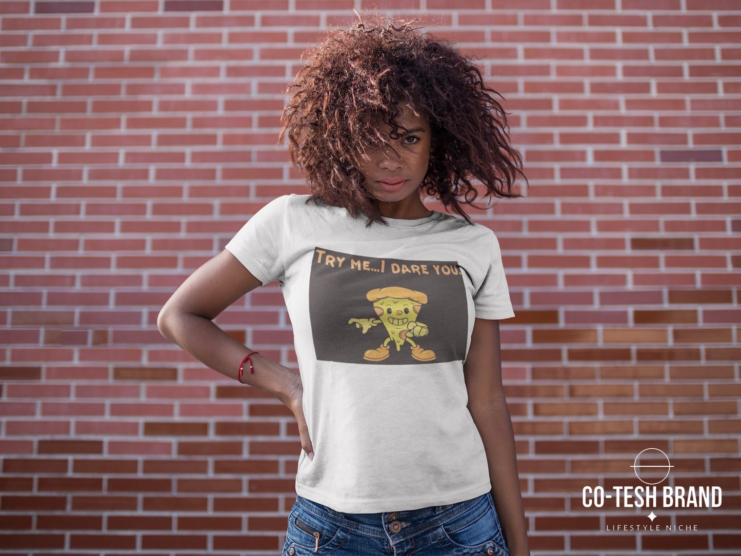 Try me If your dare Purrfect Short-Sleeve Unisex T-Shirt