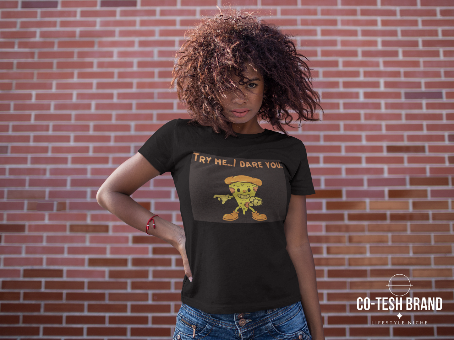Try me If your dare Purrfect Short-Sleeve Unisex T-Shirt