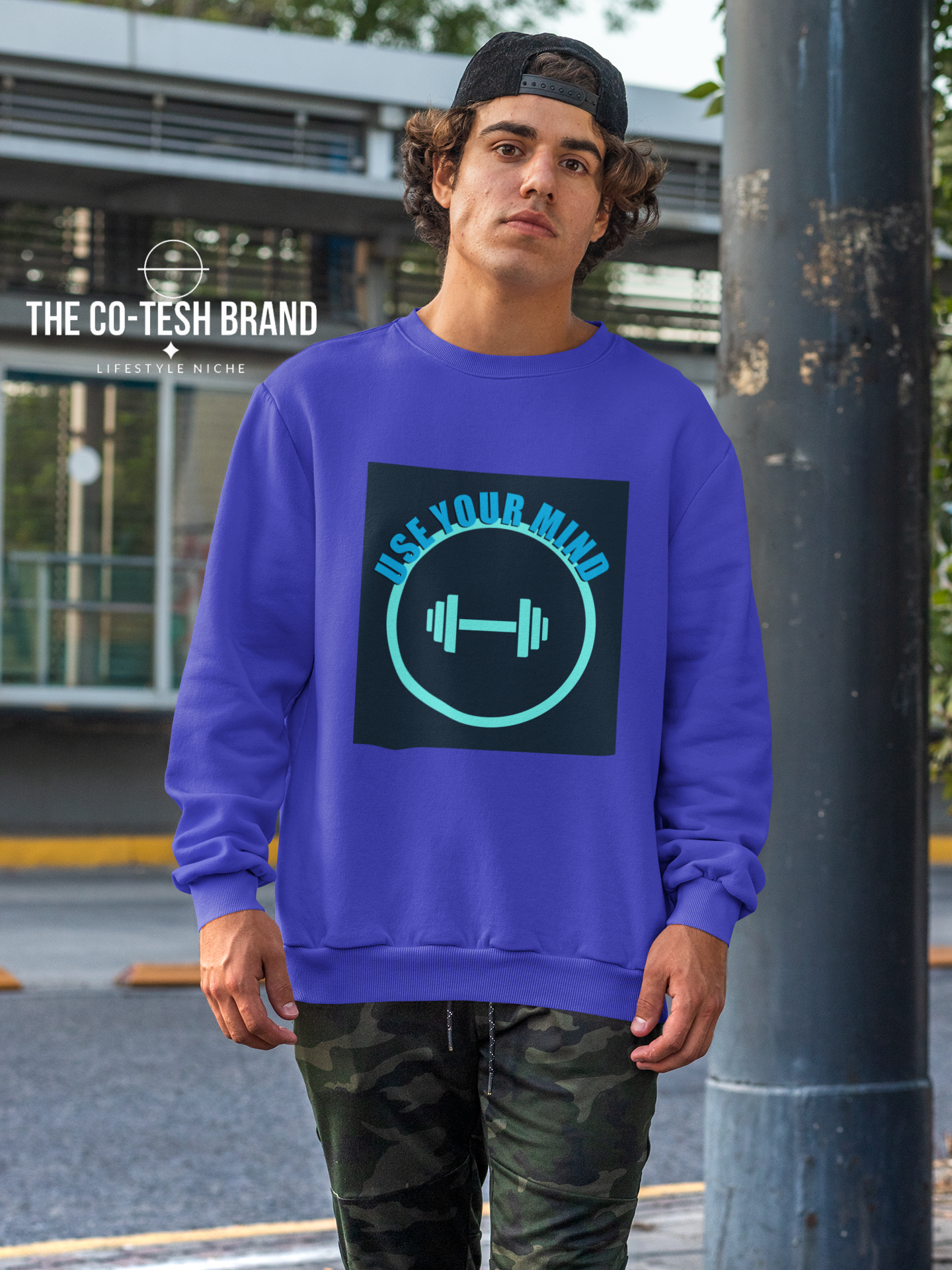 Use Your Mind-Unisex Sweatshirt by Co-Tesh