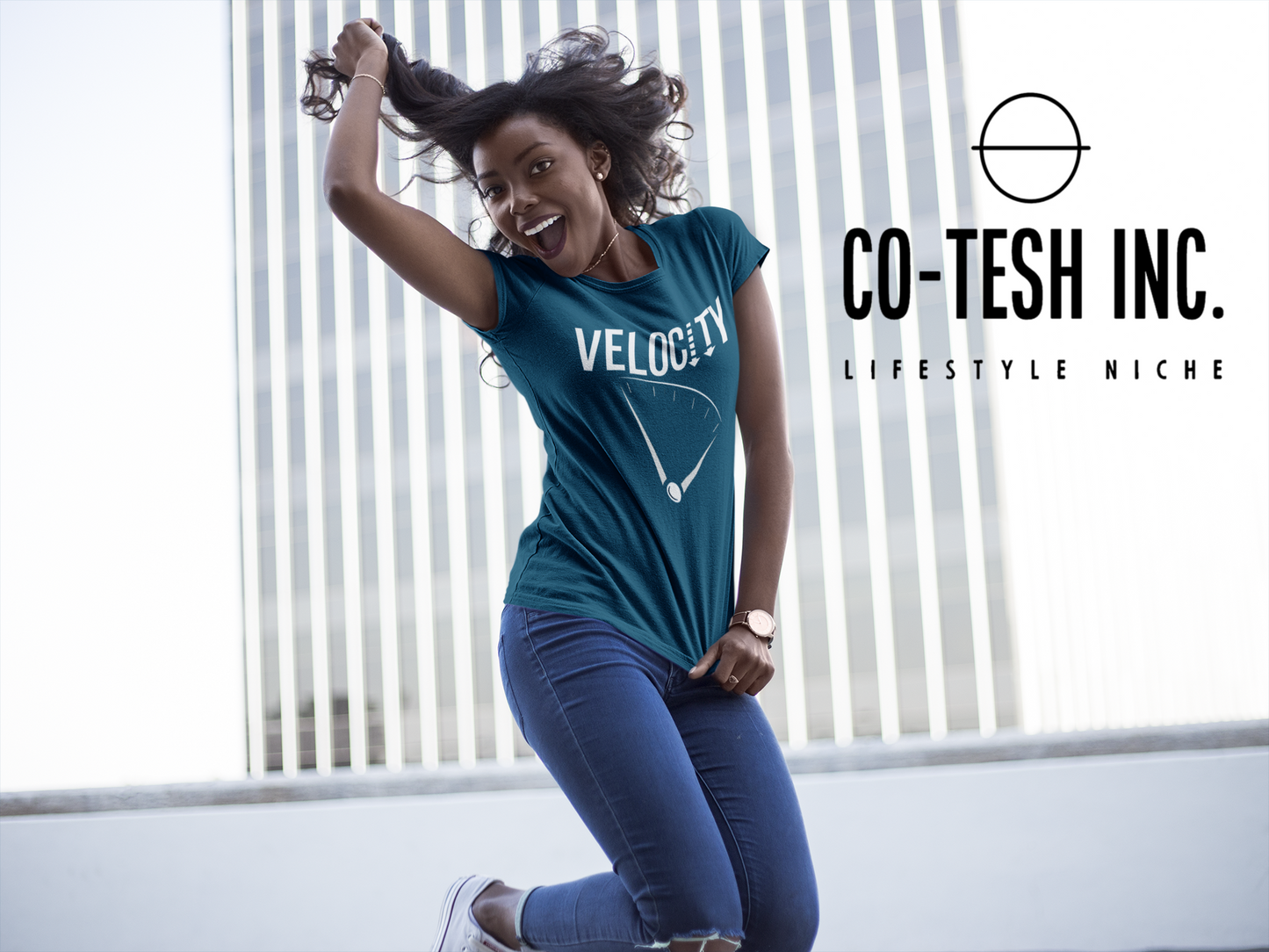 Velocity | Short-Sleeve Unisex T-Shirt | good vibes | expression tees | Cotesh