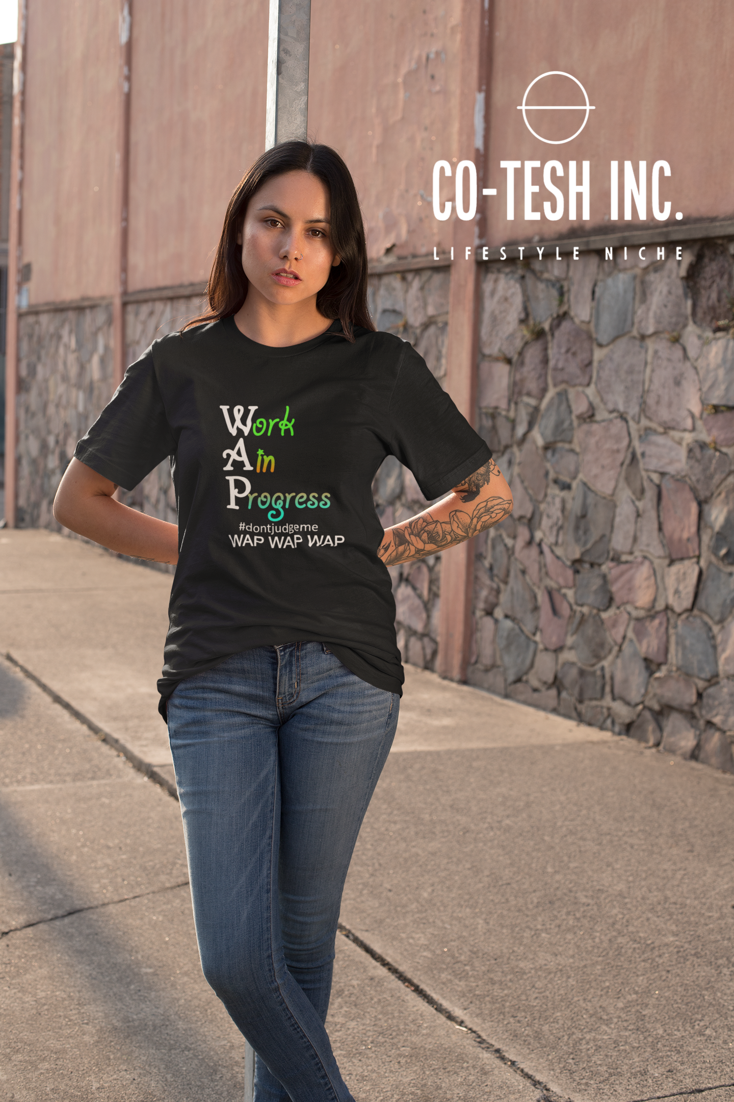 Work in progress Short-Sleeve Unisex T-Shirt | Cotesh | WAPvention