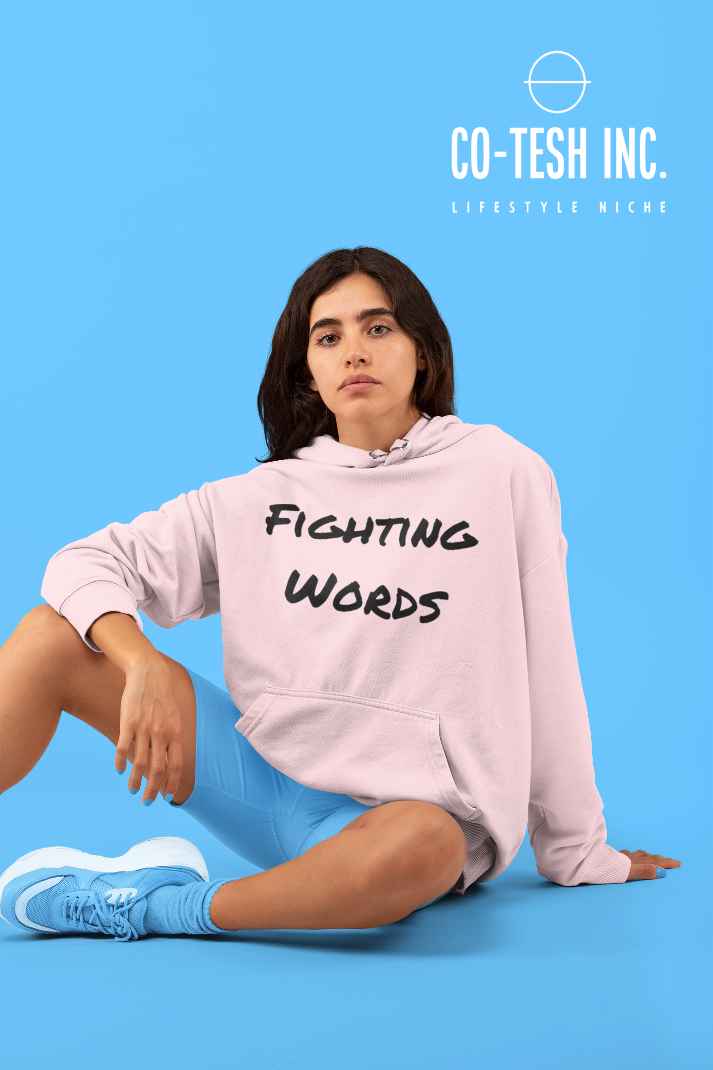 Fighting Words Unisex Sweatshirt Cotesh Blending Trends