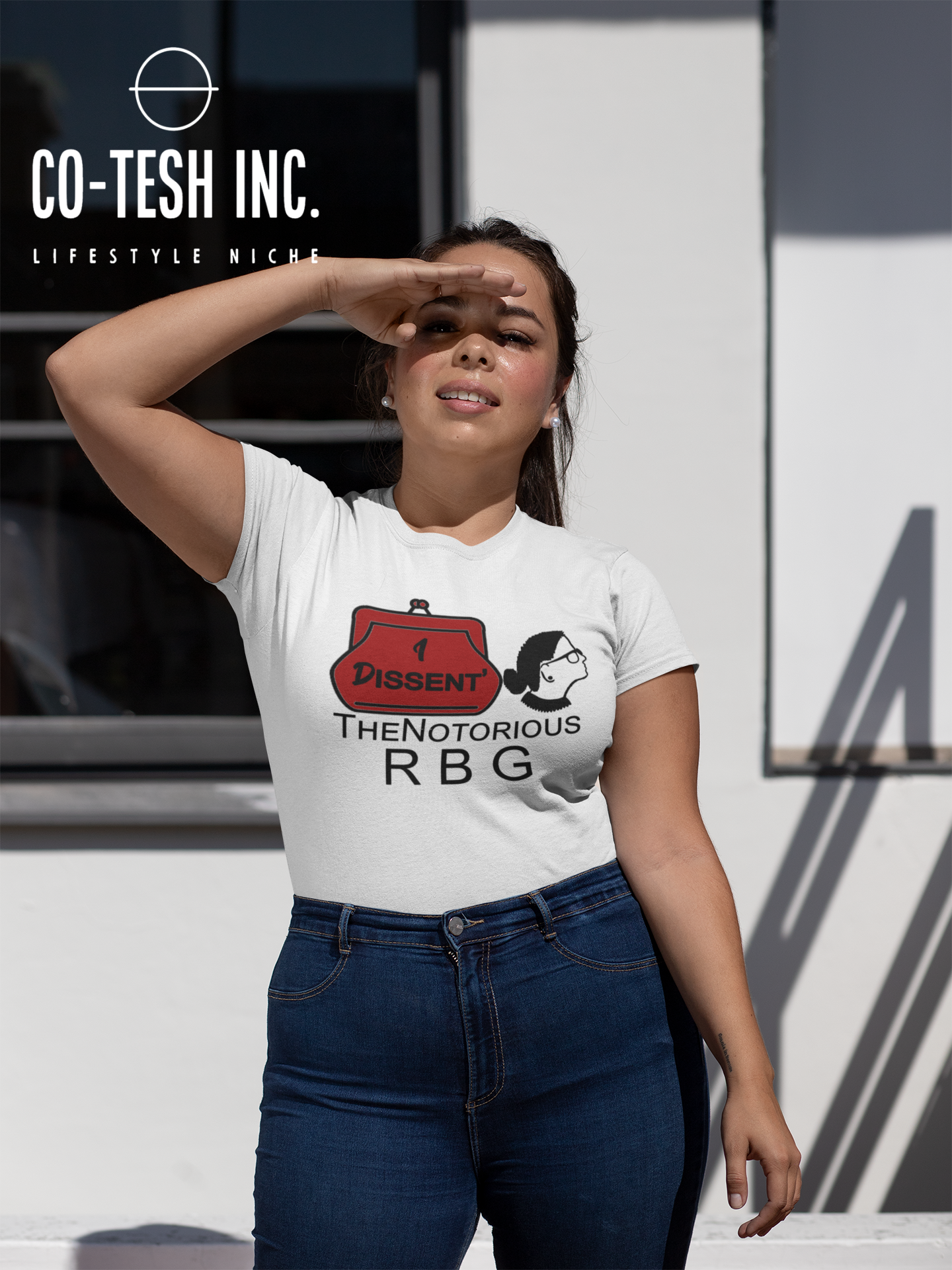 I Dissent The Notorious R B G Short-Sleeve Unisex T-Shirt | Cotesh | RBG