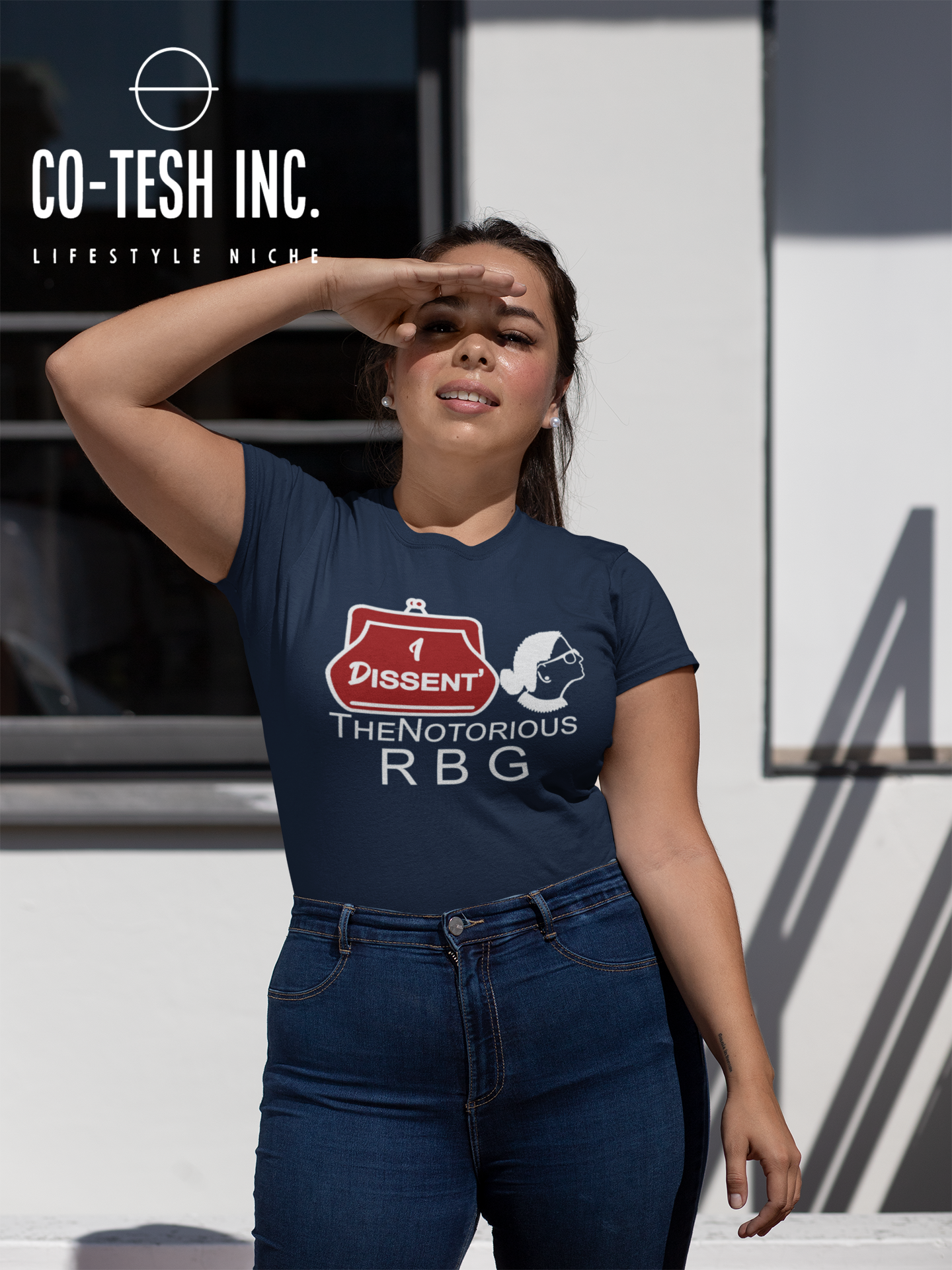 I Dissent The Notorious R B G Short-Sleeve Unisex T-Shirt | Cotesh | RBG