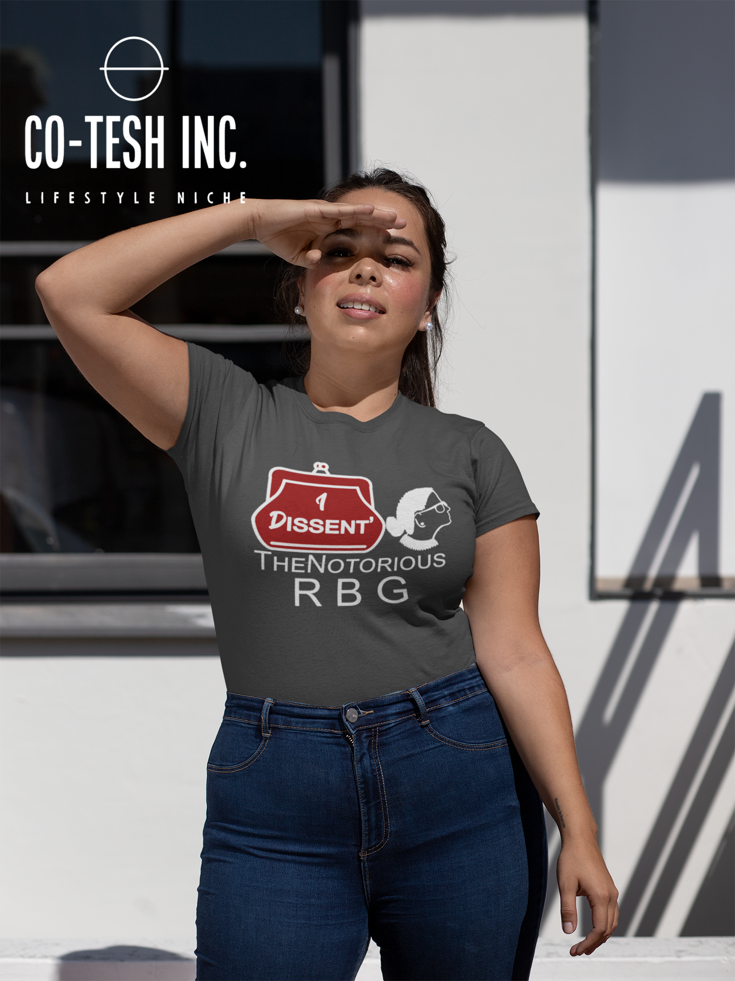 I Dissent The Notorious R B G Short-Sleeve Unisex T-Shirt | Cotesh | RBG
