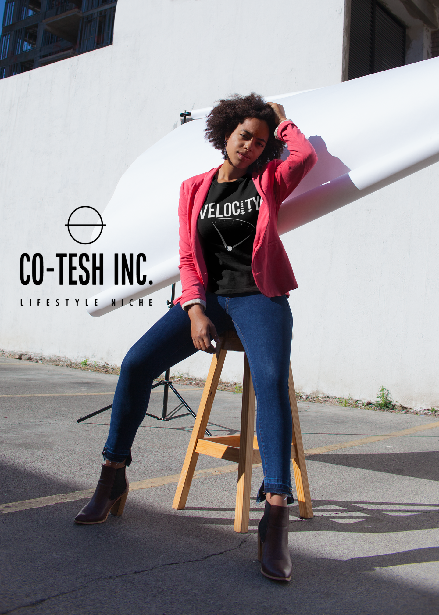 Velocity | Short-Sleeve Unisex T-Shirt | good vibes | expression tees | Cotesh