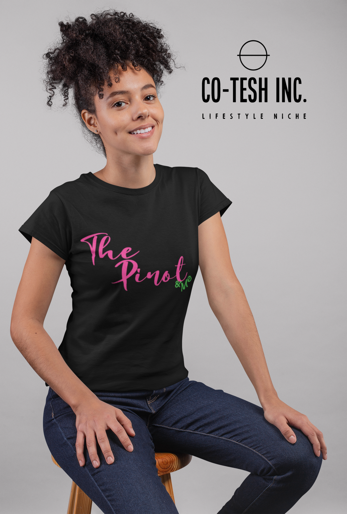 The Pinot and Me Short-Sleeve Unisex T-Shirt Cotesh Blending Trends