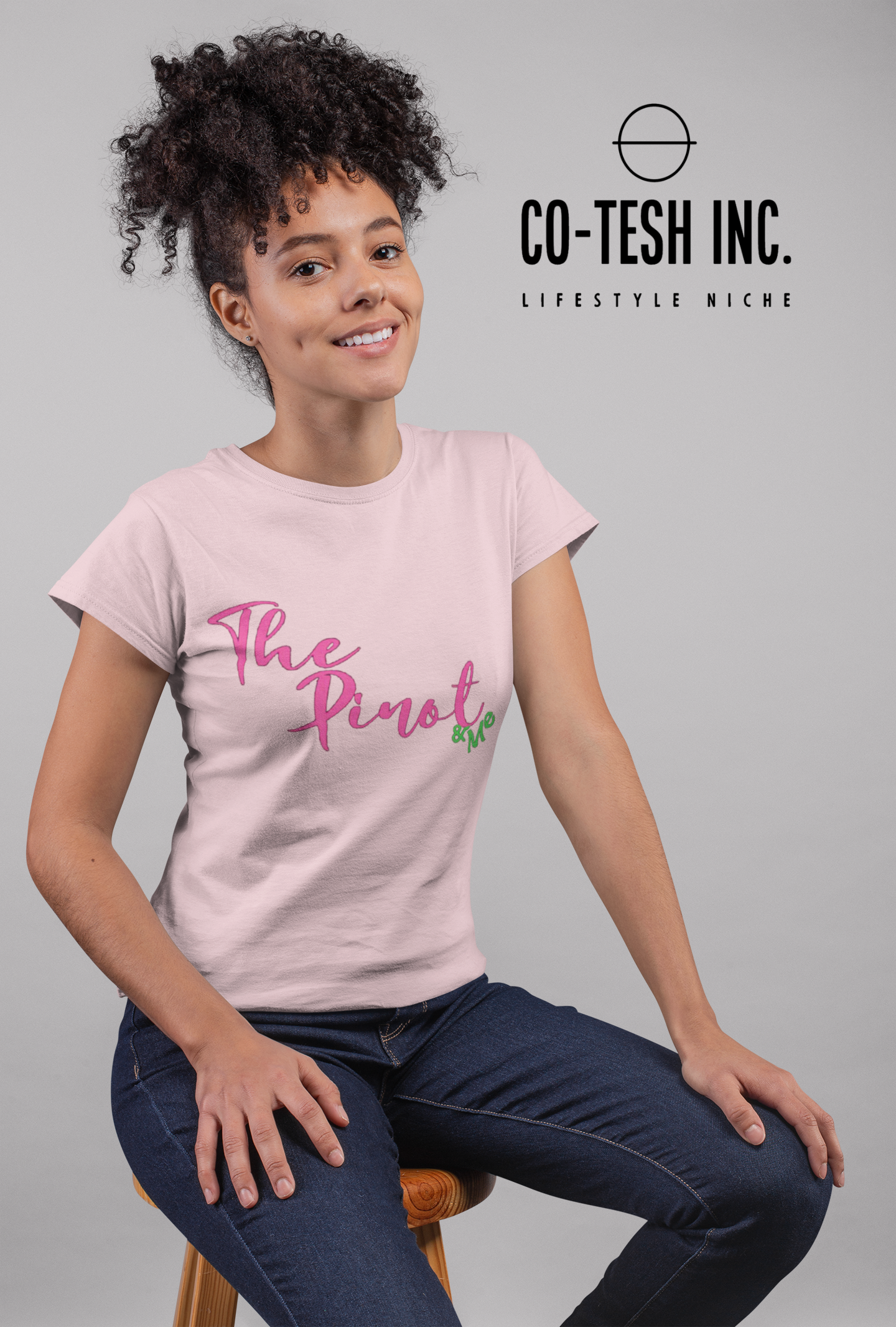 The Pinot and Me Short-Sleeve Unisex T-Shirt Cotesh Blending Trends