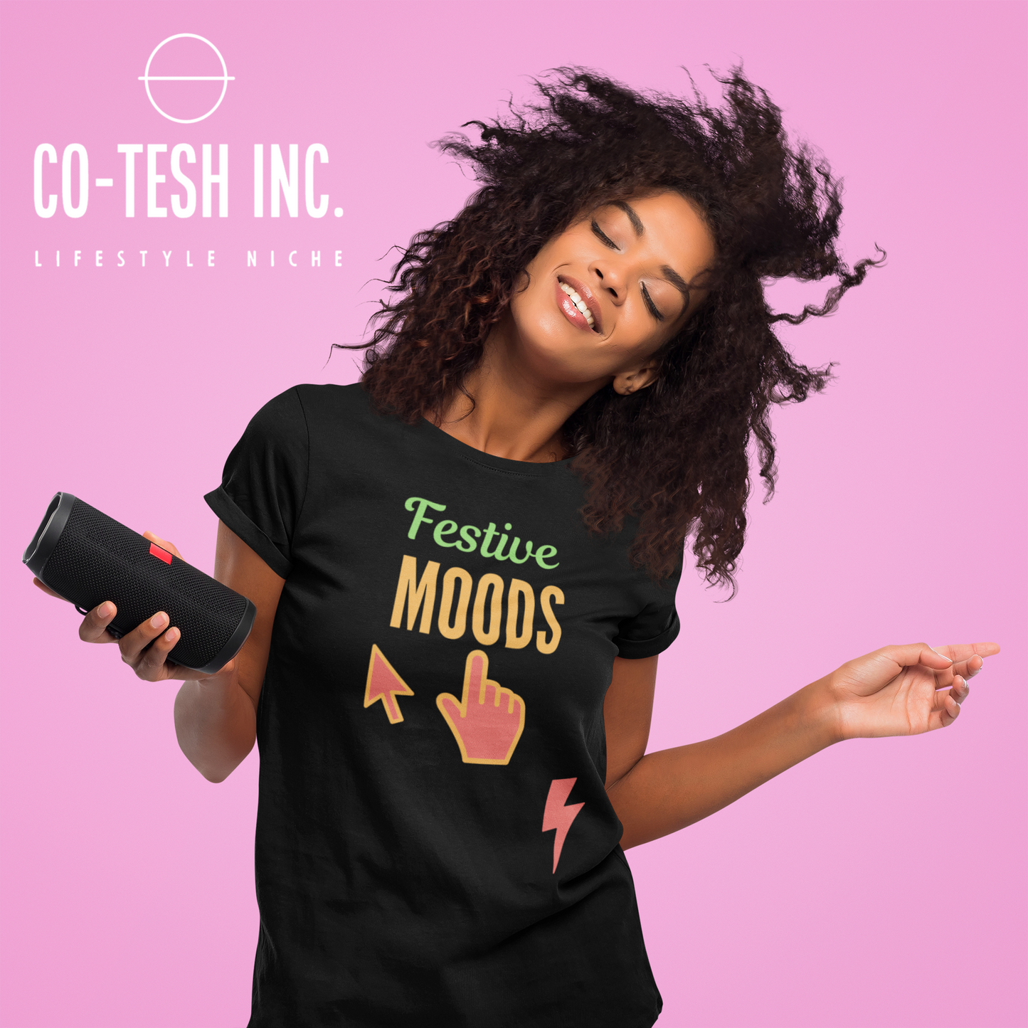 Festive Moods Short-Sleeve Unisex T-Shirt Cotesh