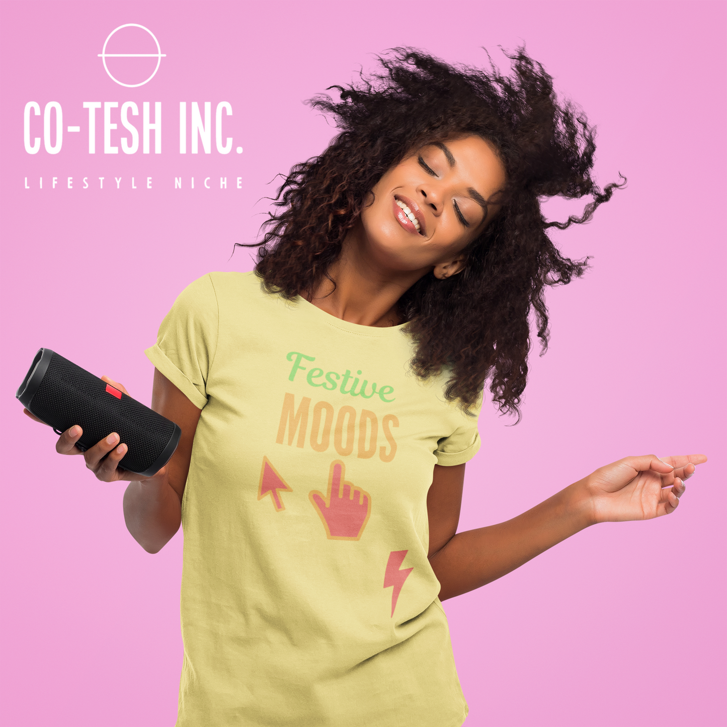Festive Moods Short-Sleeve Unisex T-Shirt Cotesh