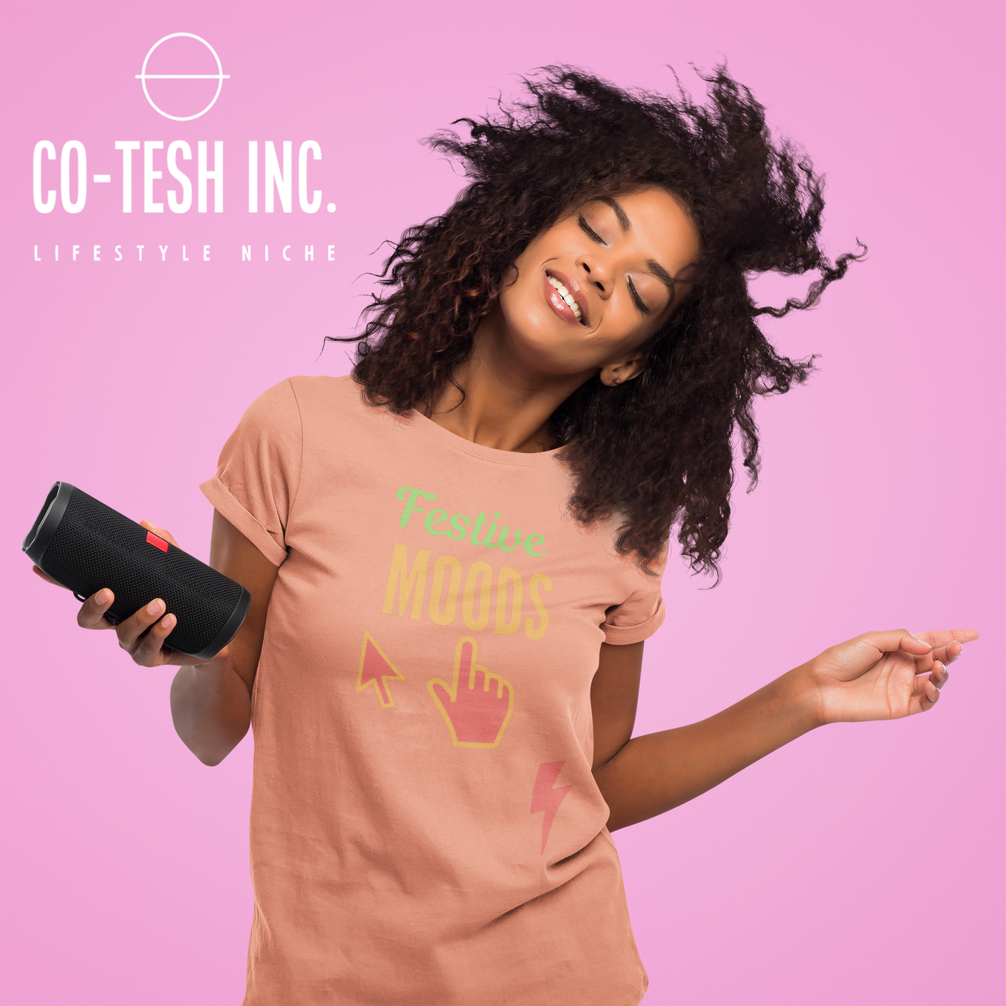Festive Moods Short-Sleeve Unisex T-Shirt Cotesh