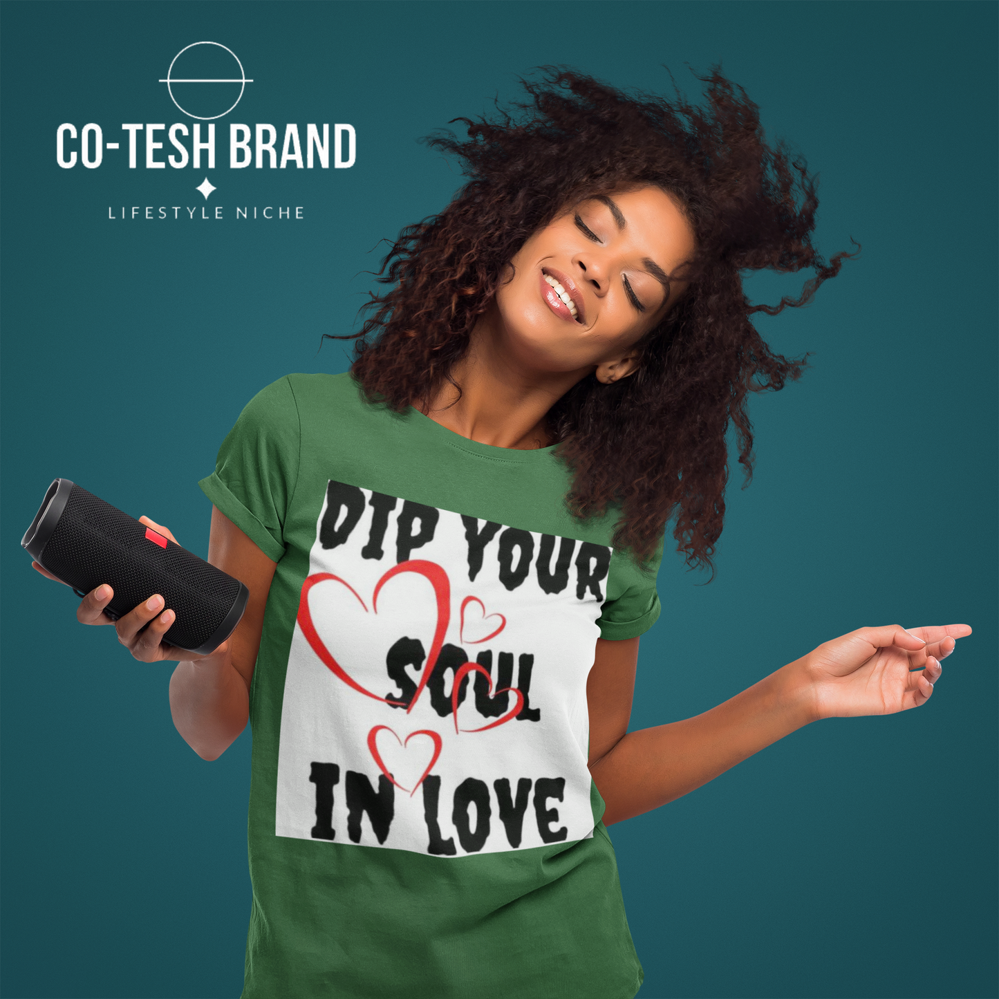 Dip your soul in love Short-Sleeve Unisex T-Shirt