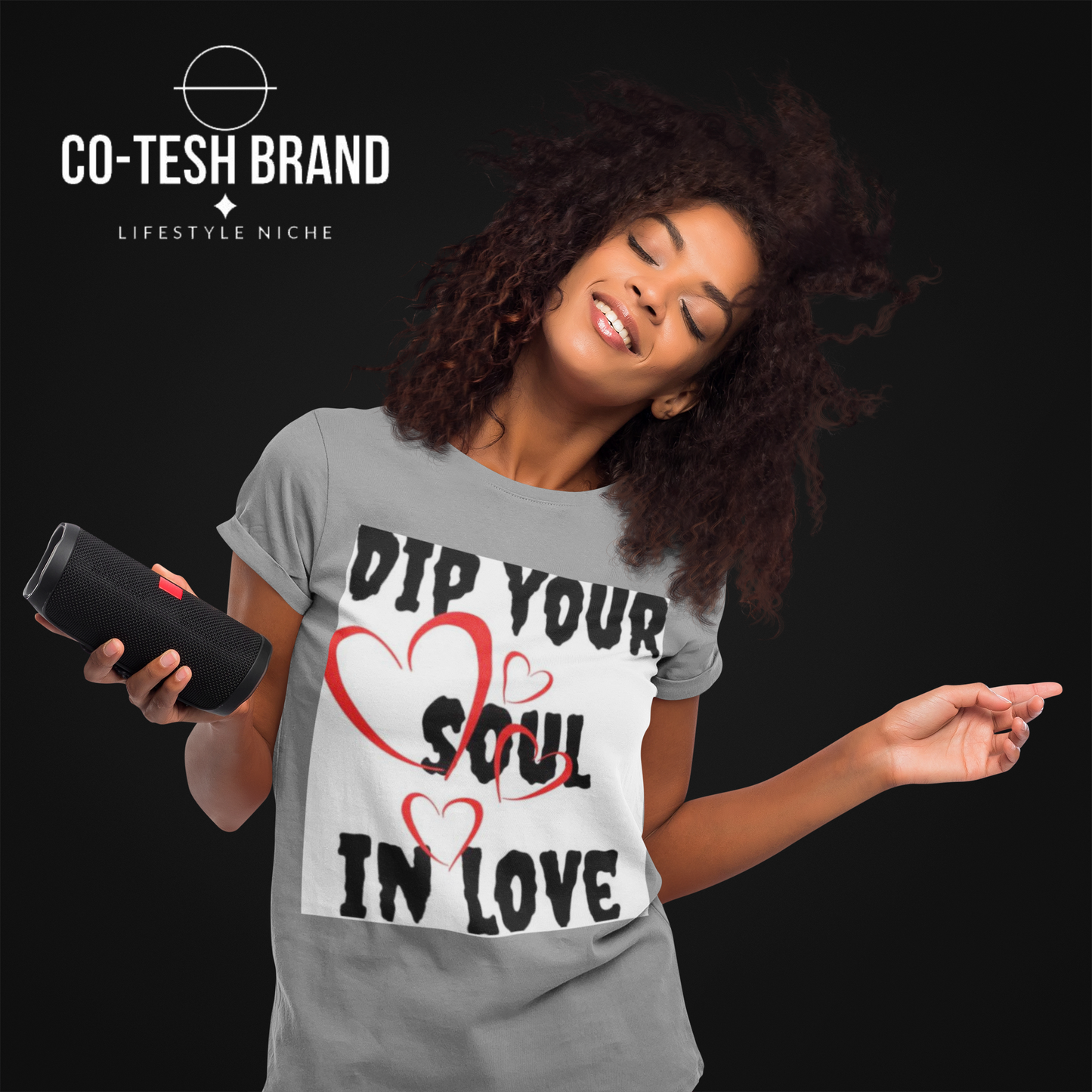 Dip your soul in love Short-Sleeve Unisex T-Shirt