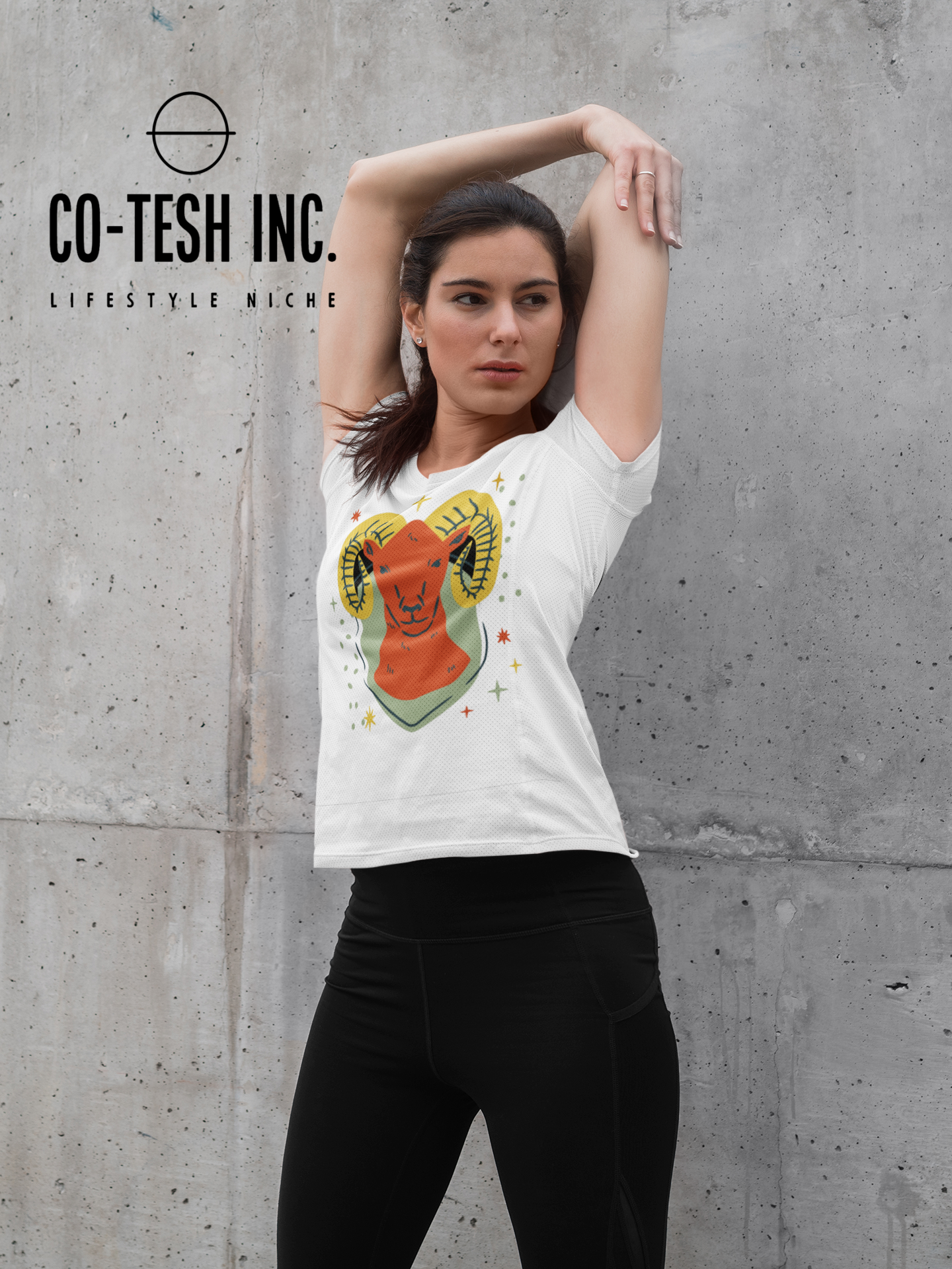 Capricorn Short-Sleeve Unisex T-Shirt Cotesh