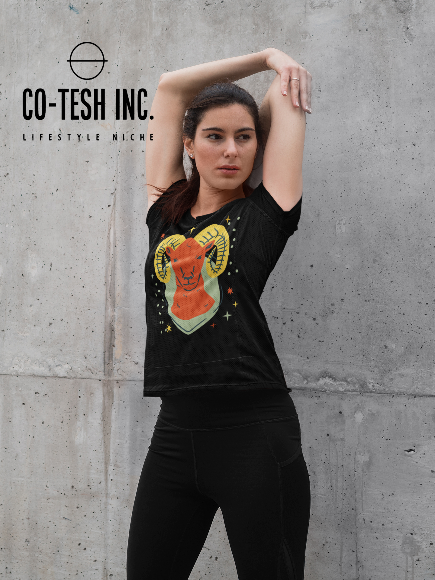 Capricorn Short-Sleeve Unisex T-Shirt Cotesh