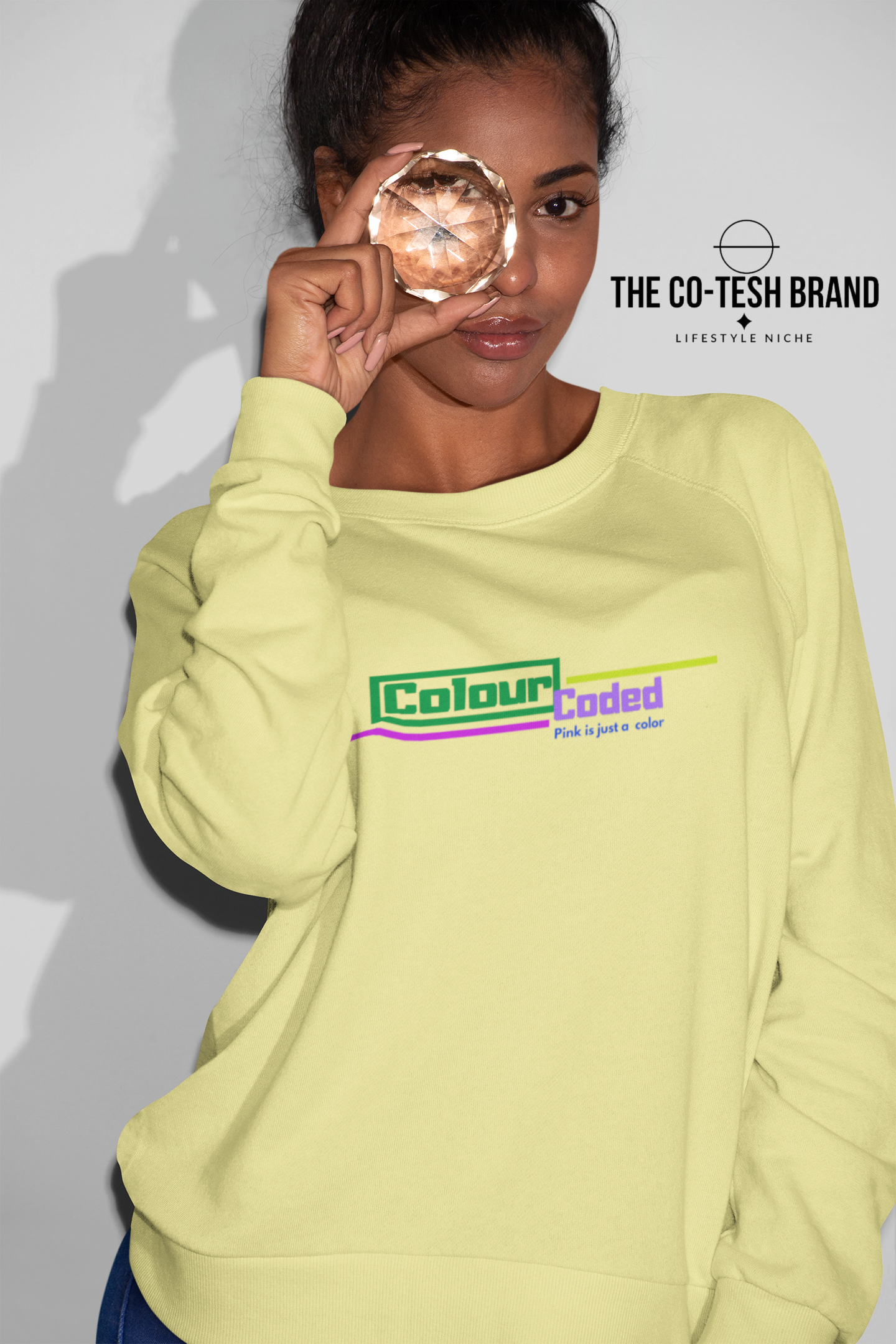 Color Coded 1-Unisex Sweatshirt by Co-Tesh
