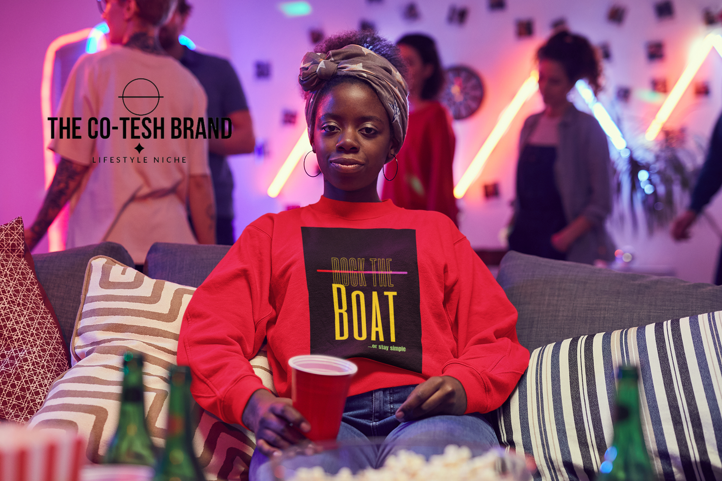 Rock the Boat-Unisex Sweatshirt by Co-Tesh