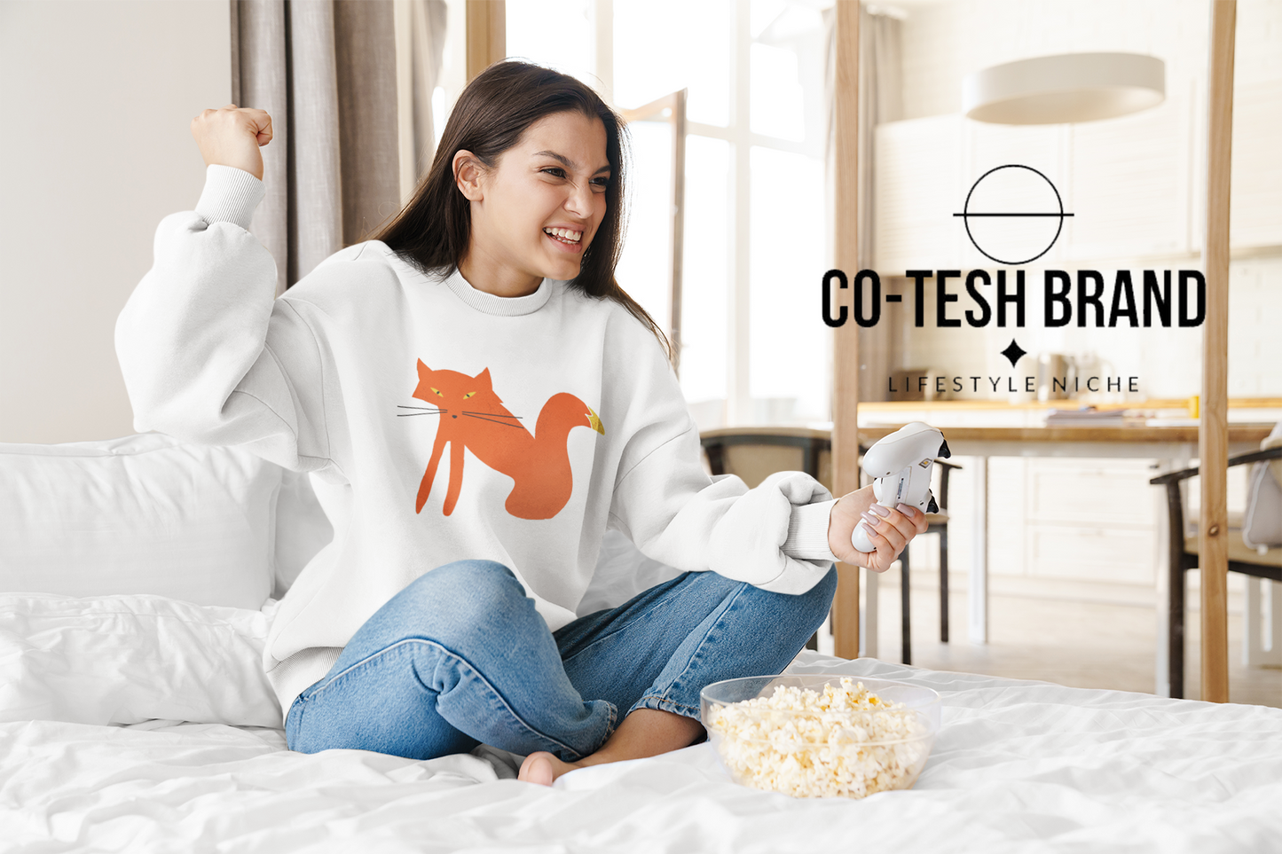 Foxy Unisex Sweatshirt