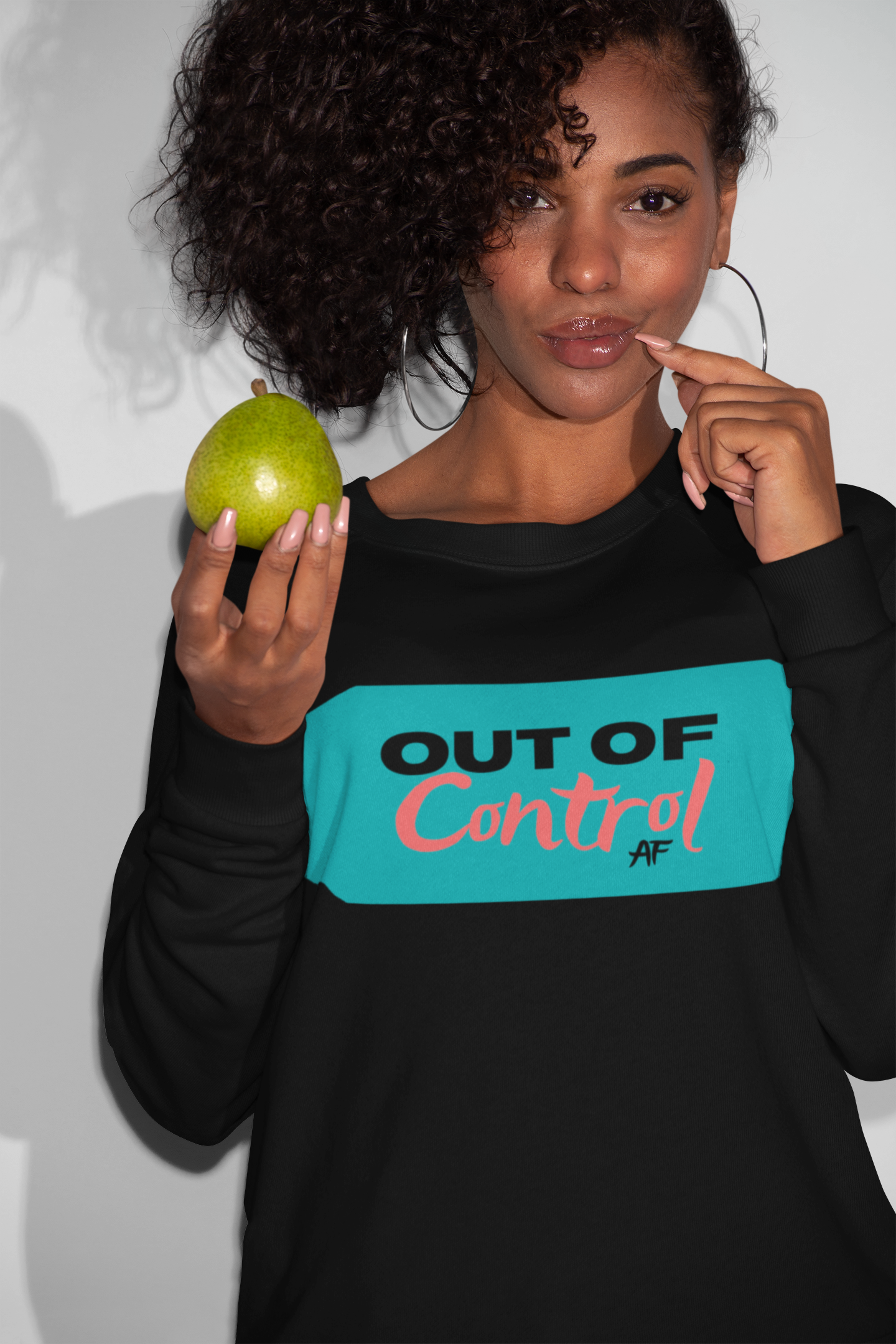 Out of Control AF 101-Unisex Sweatshirt by Co-Tesh