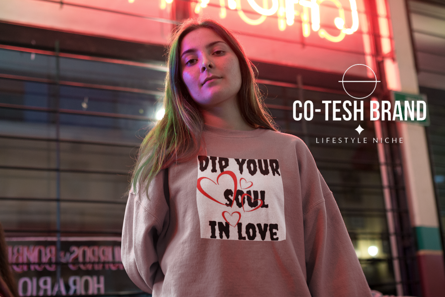 Dip your soul in love Unisex Sweatshirt