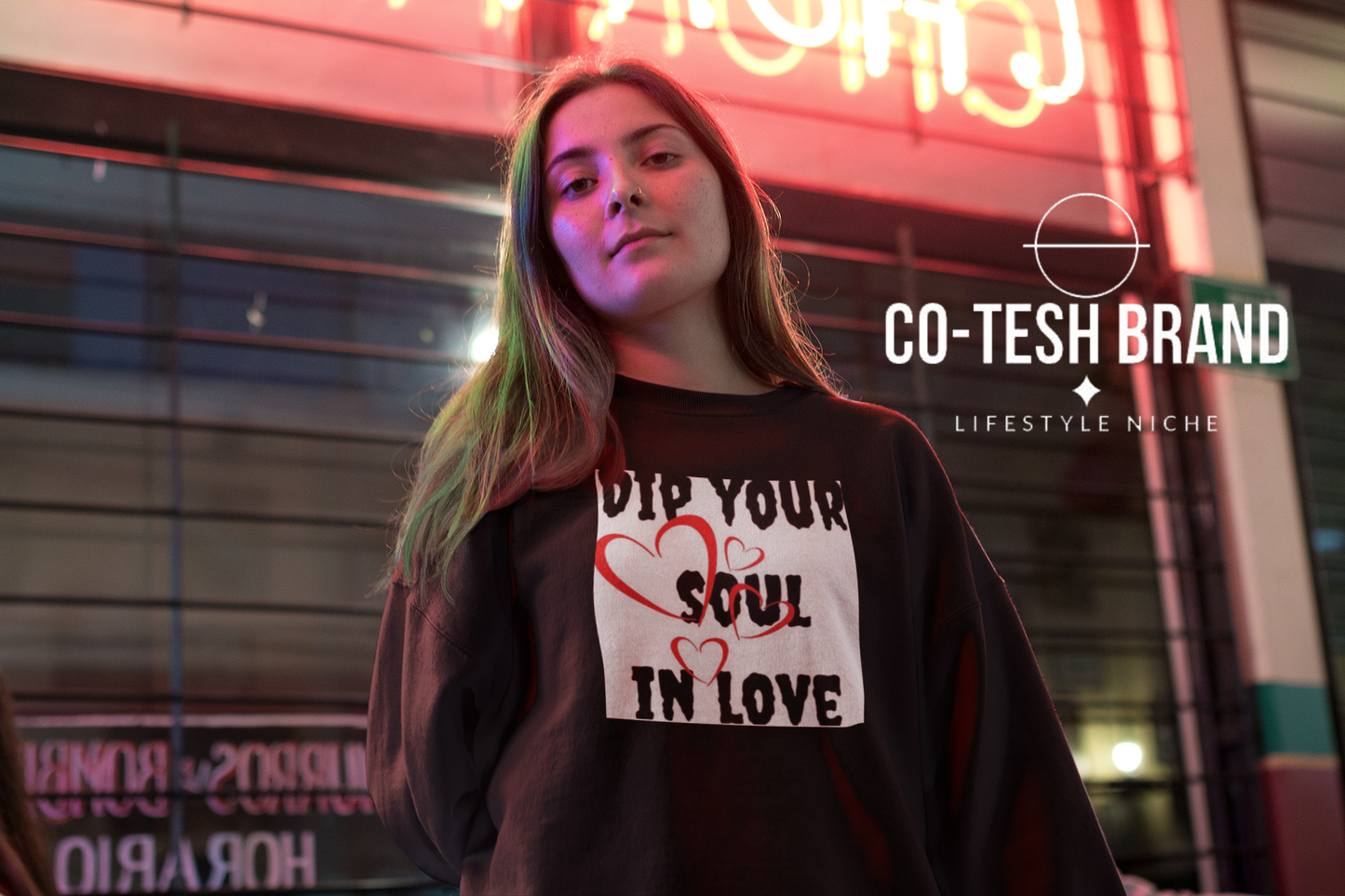 Dip your soul in love Unisex Sweatshirt