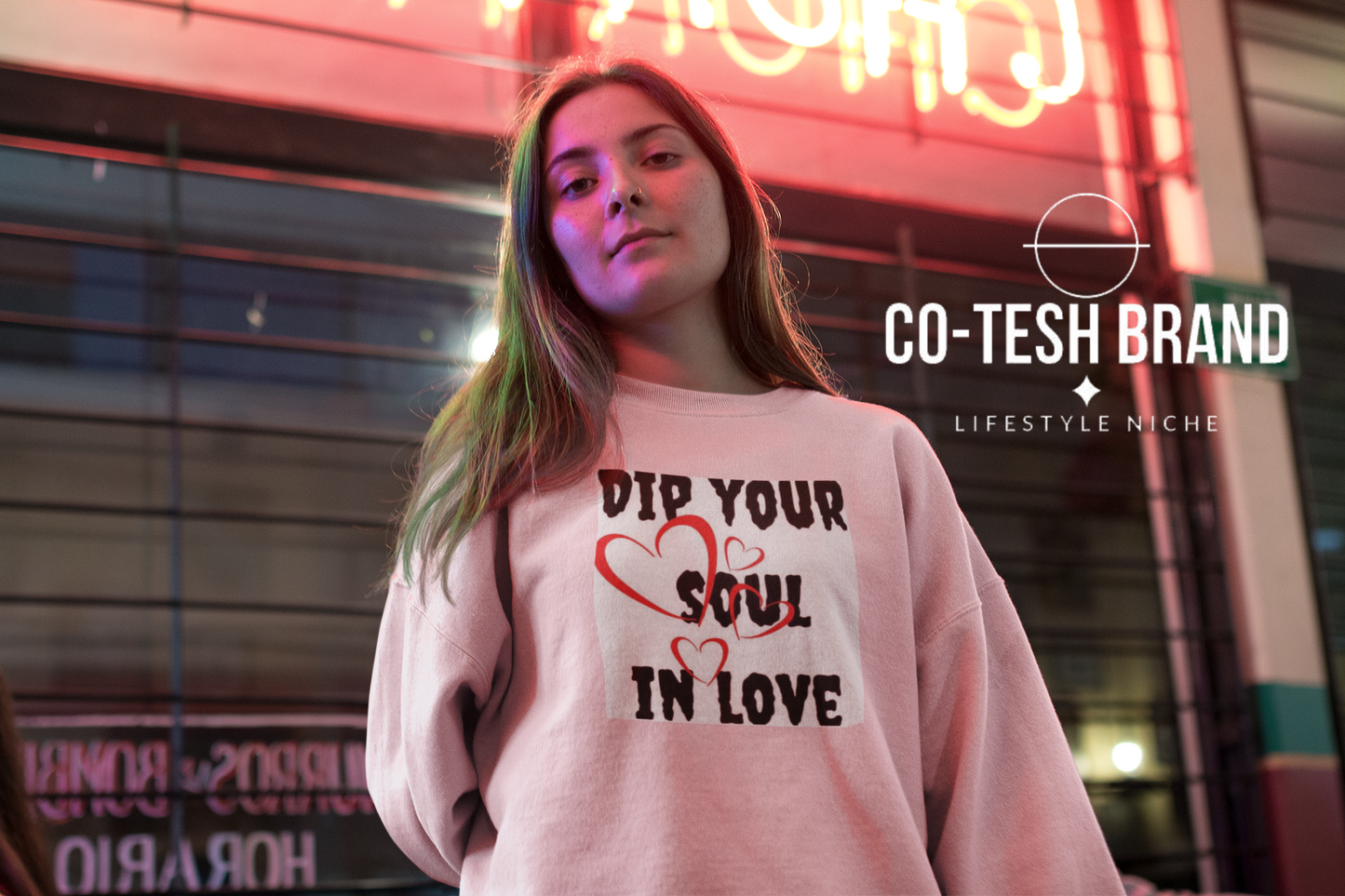Dip your soul in love Unisex Sweatshirt