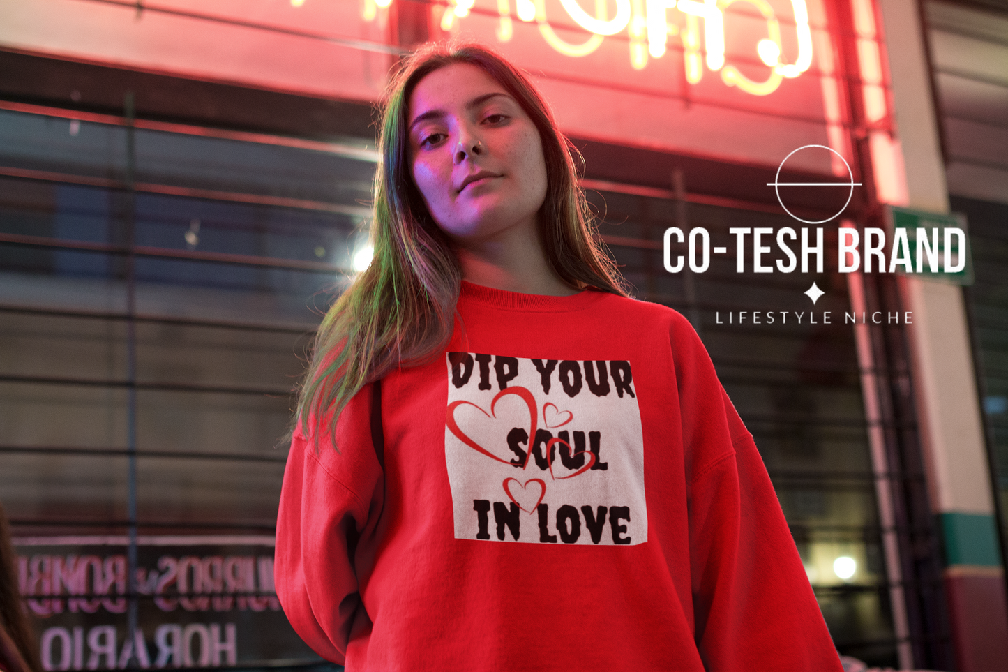 Dip your soul in love Unisex Sweatshirt