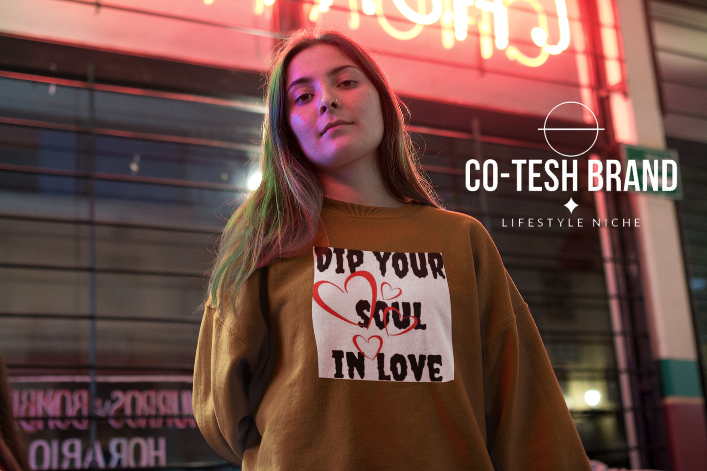 Dip your soul in love Unisex Sweatshirt