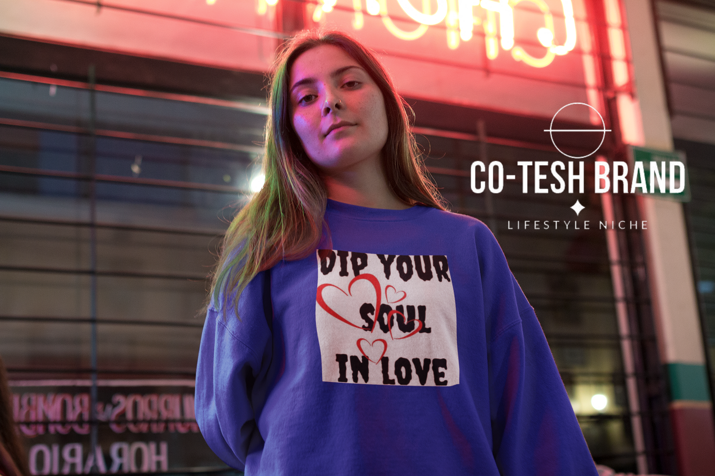 Dip your soul in love Unisex Sweatshirt