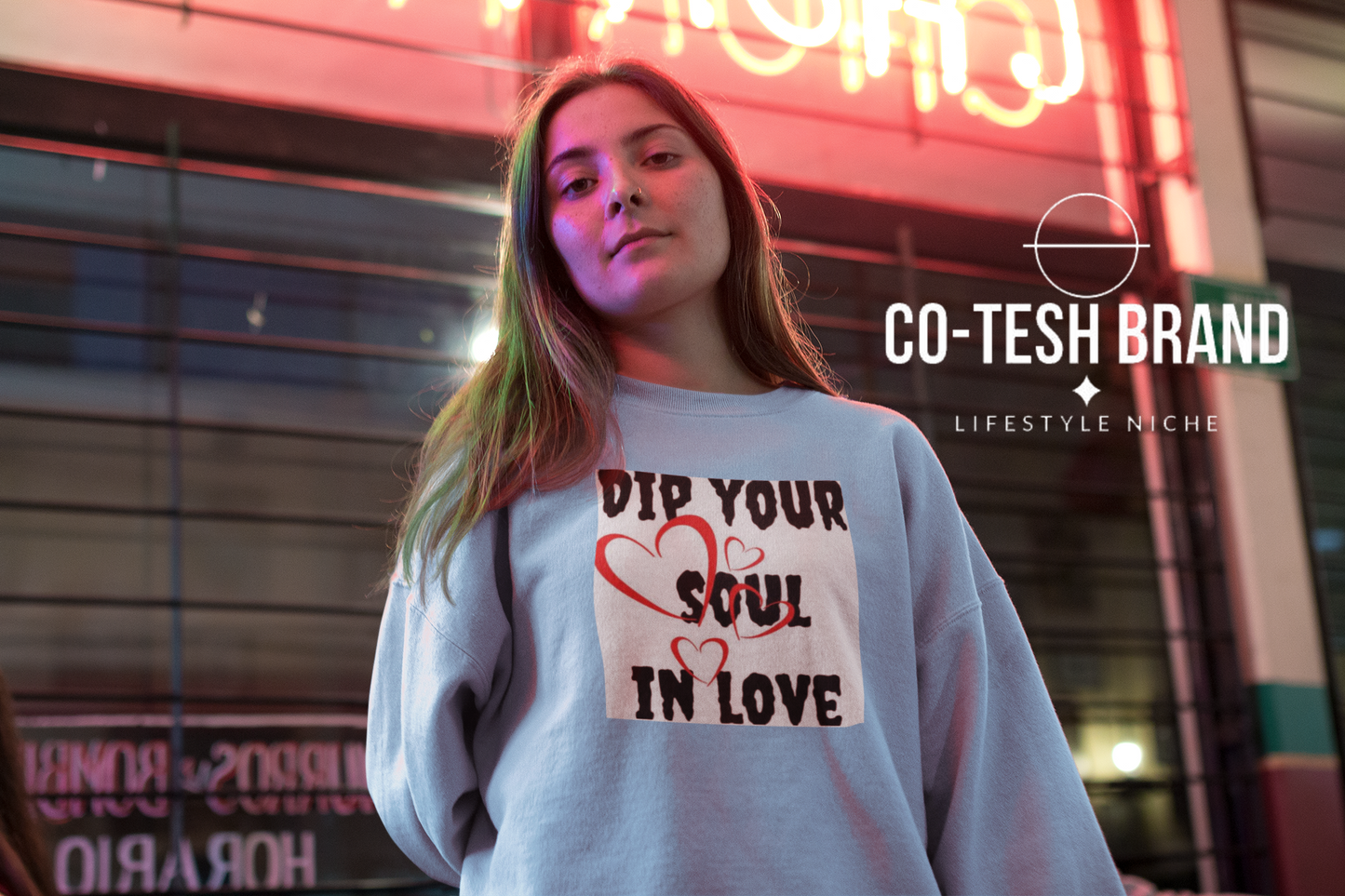 Dip your soul in love Unisex Sweatshirt