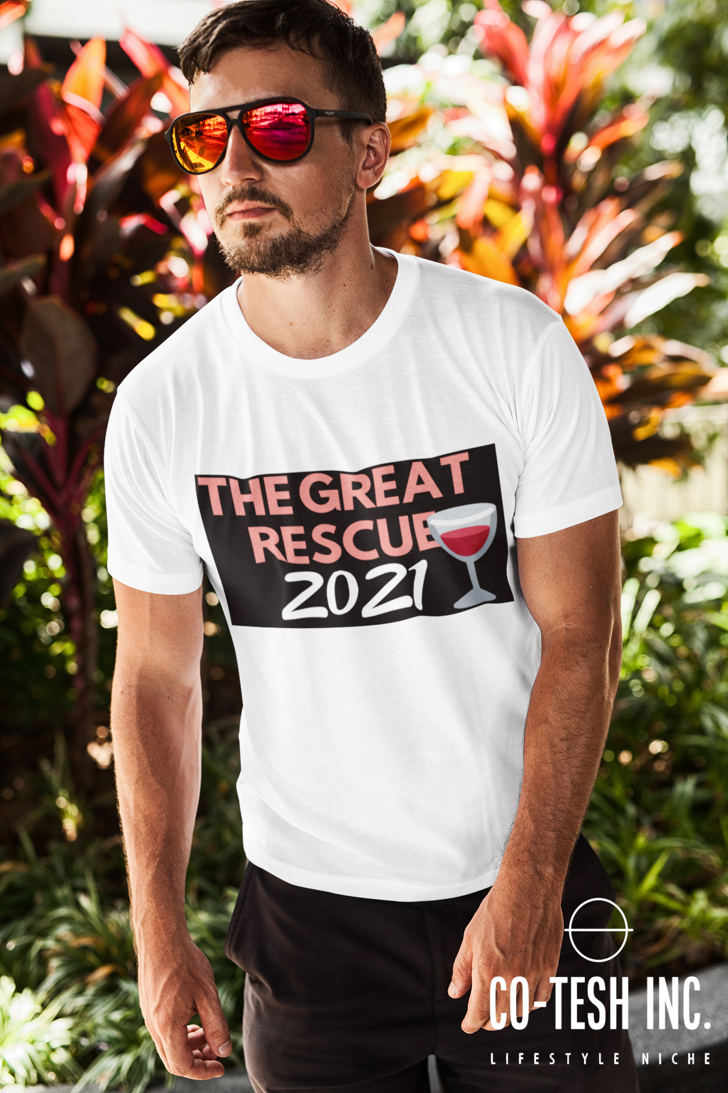 the Great Rescue Short-Sleeve Unisex T-Shirt Cotesh