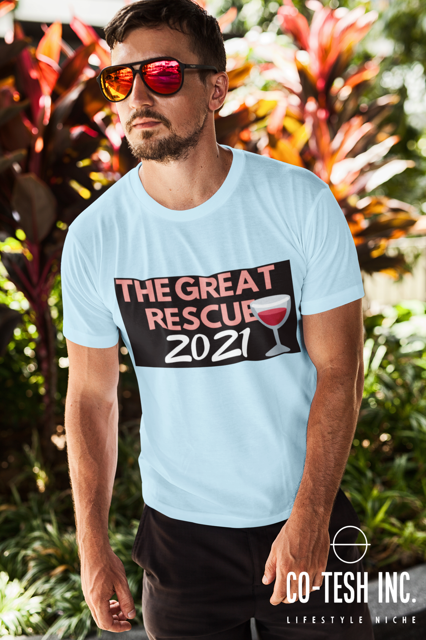 the Great Rescue Short-Sleeve Unisex T-Shirt Cotesh