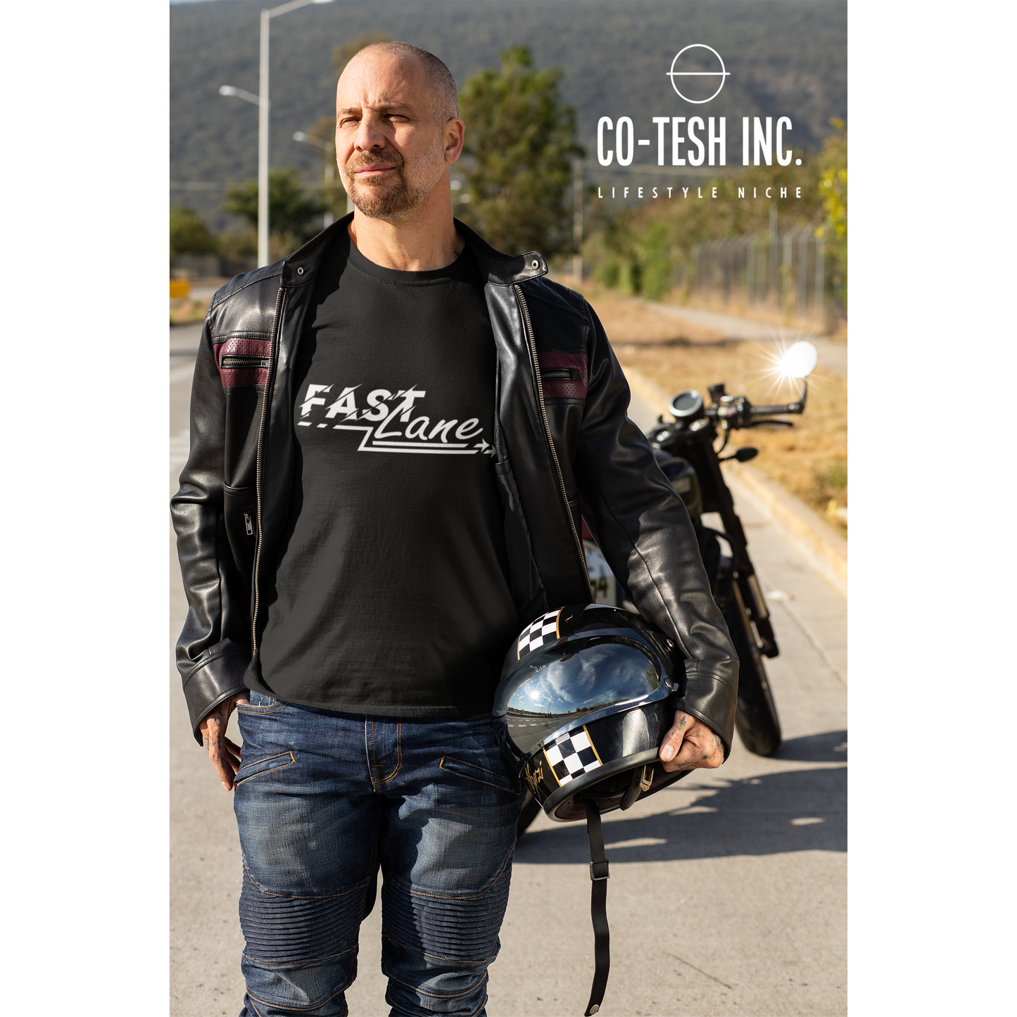 Fast Lane | Short-Sleeve Unisex T-Shirt | Good Vibes | Expression Tees | Cotesh