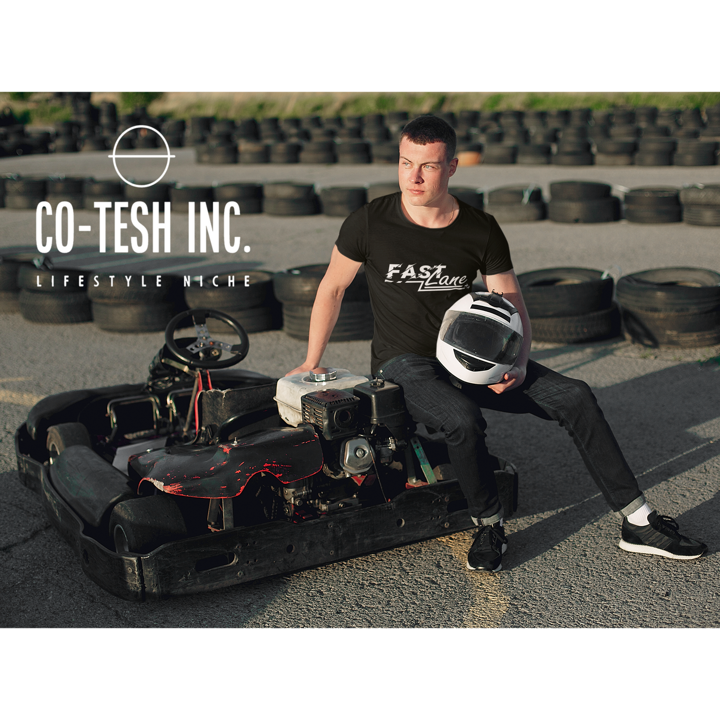 Fast Lane | Short-Sleeve Unisex T-Shirt | Good Vibes | Expression Tees | Cotesh