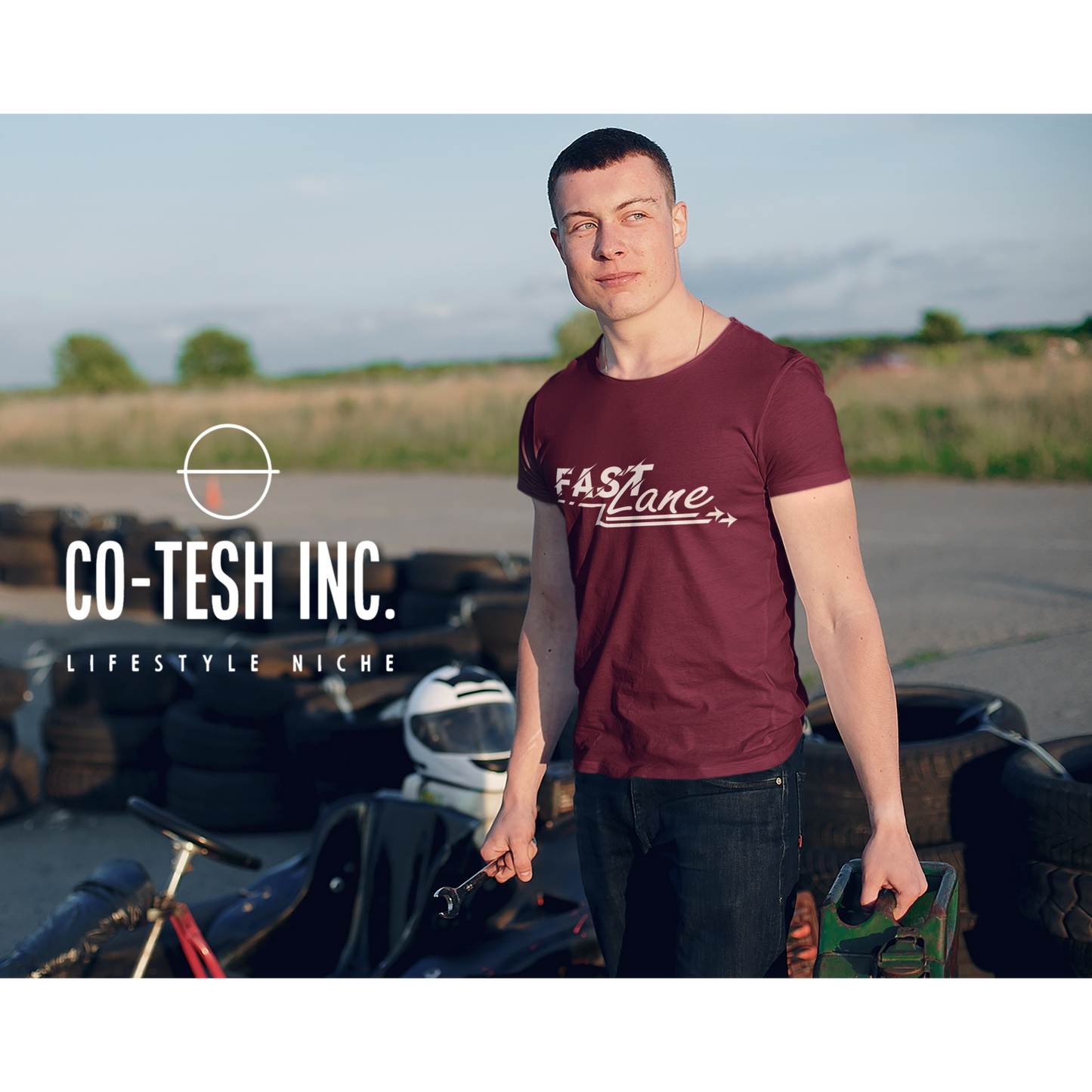 Fast Lane | Short-Sleeve Unisex T-Shirt | Good Vibes | Expression Tees | Cotesh
