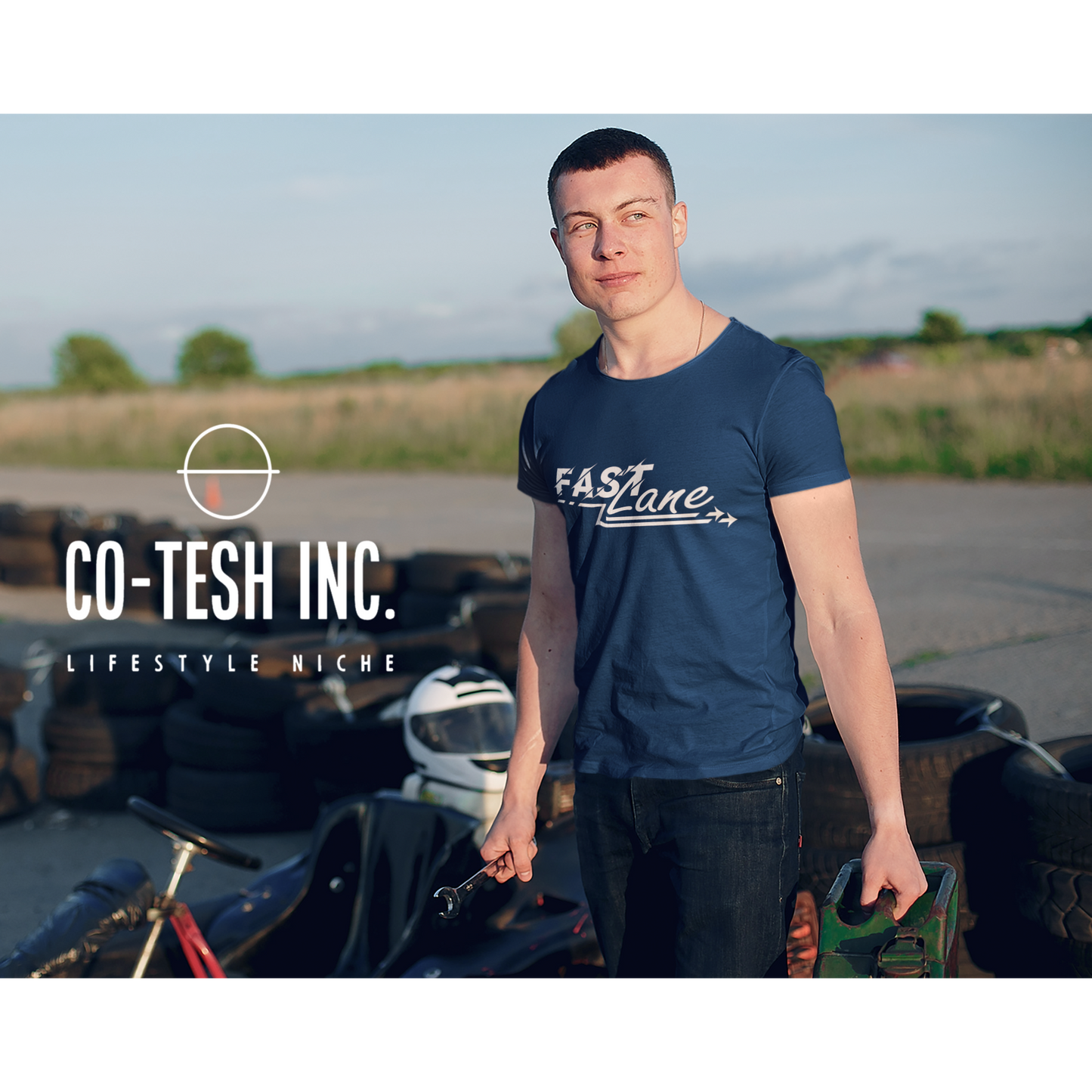 Fast Lane | Short-Sleeve Unisex T-Shirt | Good Vibes | Expression Tees | Cotesh