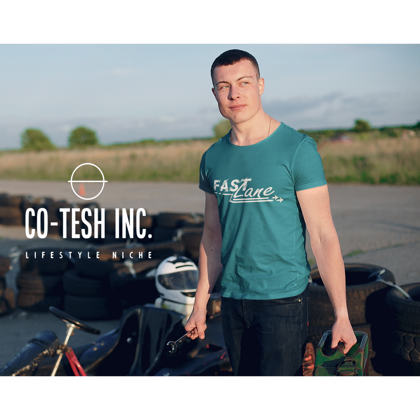 Fast Lane | Short-Sleeve Unisex T-Shirt | Good Vibes | Expression Tees | Cotesh