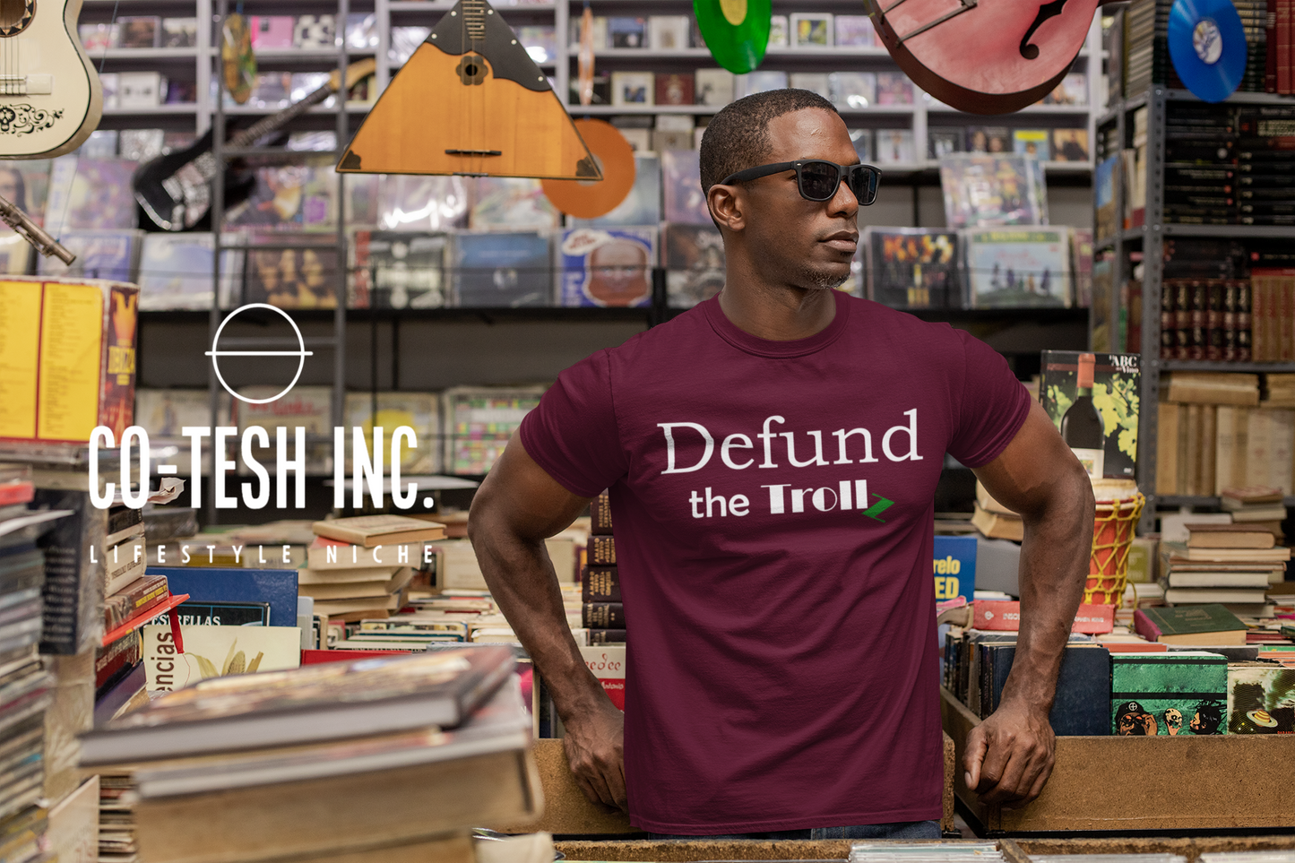 DeFund the Trolls Short-Sleeve Unisex T-Shirt | Expression Tees | Cotesh